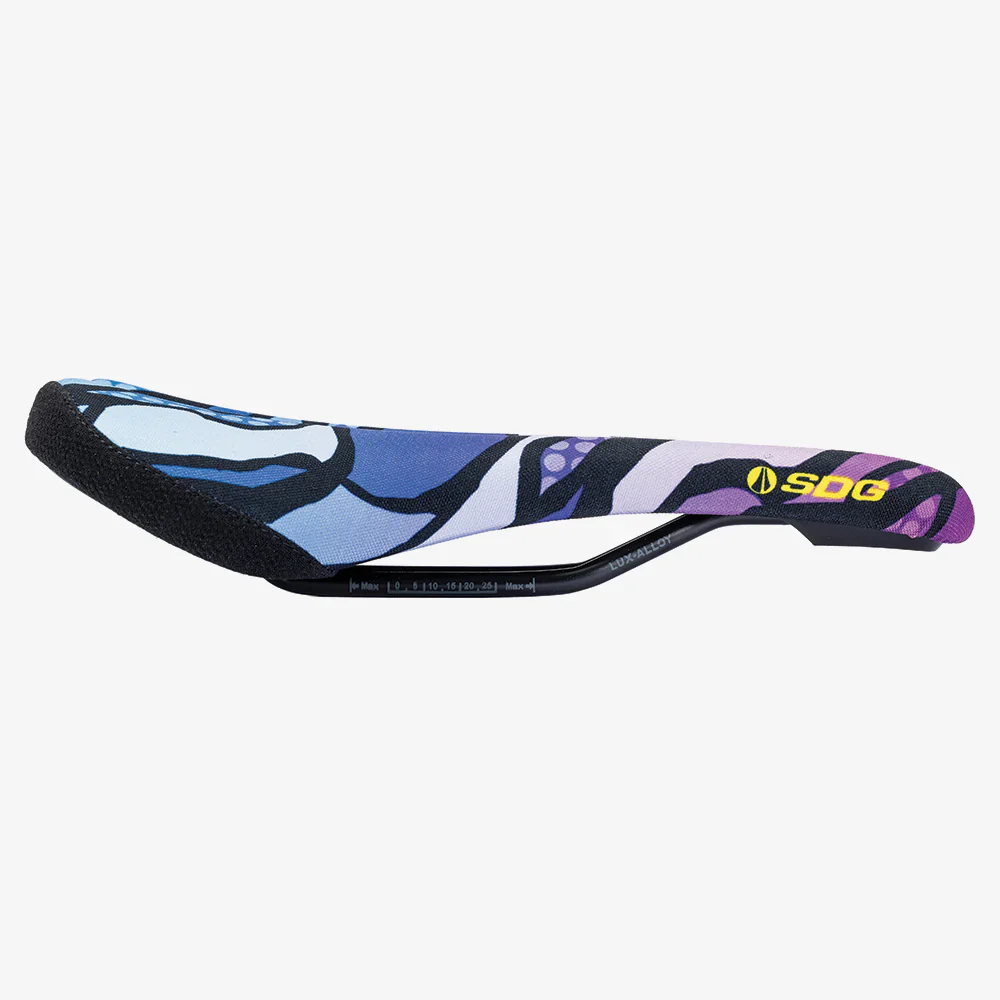 Selle SDG BEL-AIR V3 TERRA FIRMA Rails Lux Alloy Camo Violet - Image 3