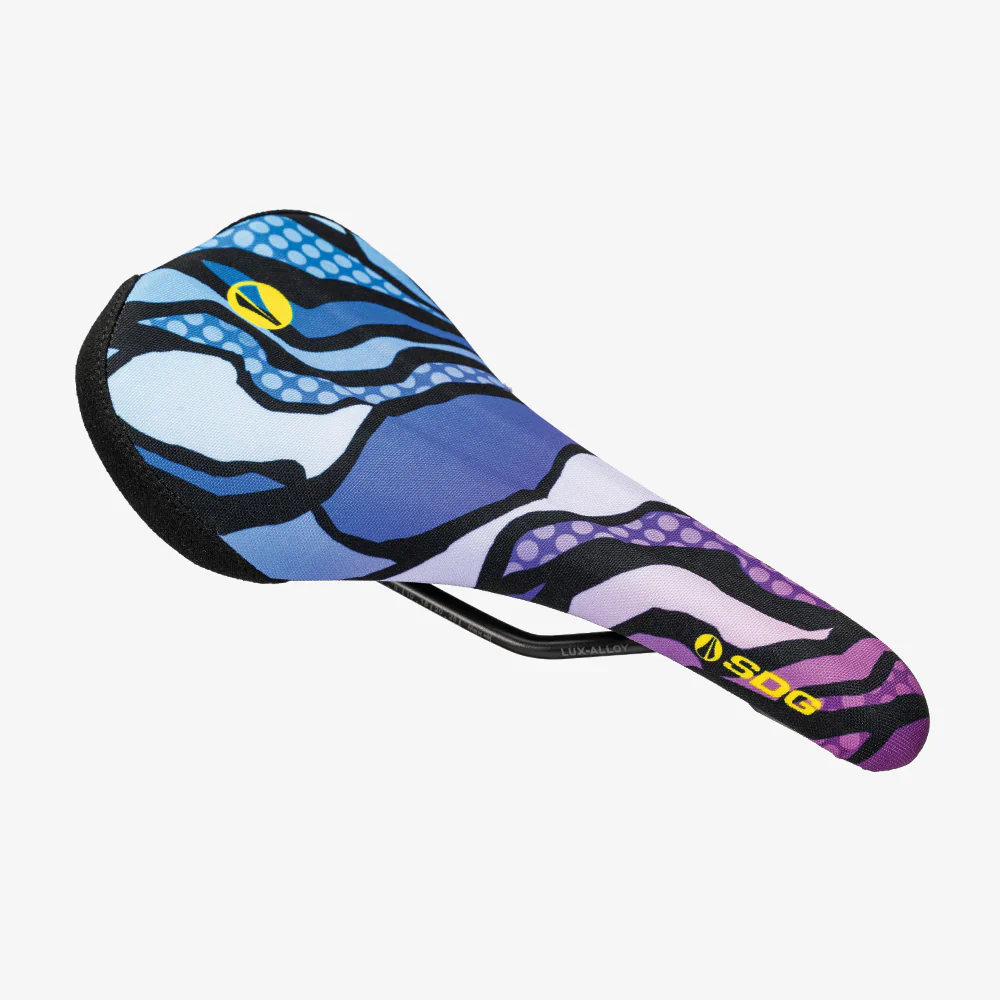 Selle SDG BEL-AIR V3 TERRA FIRMA Rails Lux Alloy Camo Violet - Image 4