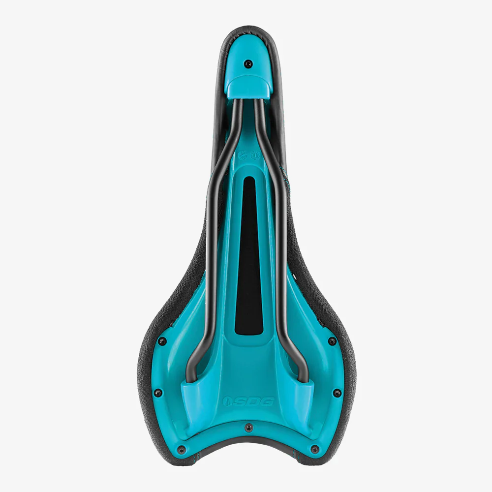 Selle SDG RADAR MTN Rails Cr-Mo Noir/Turquoise - Image 2