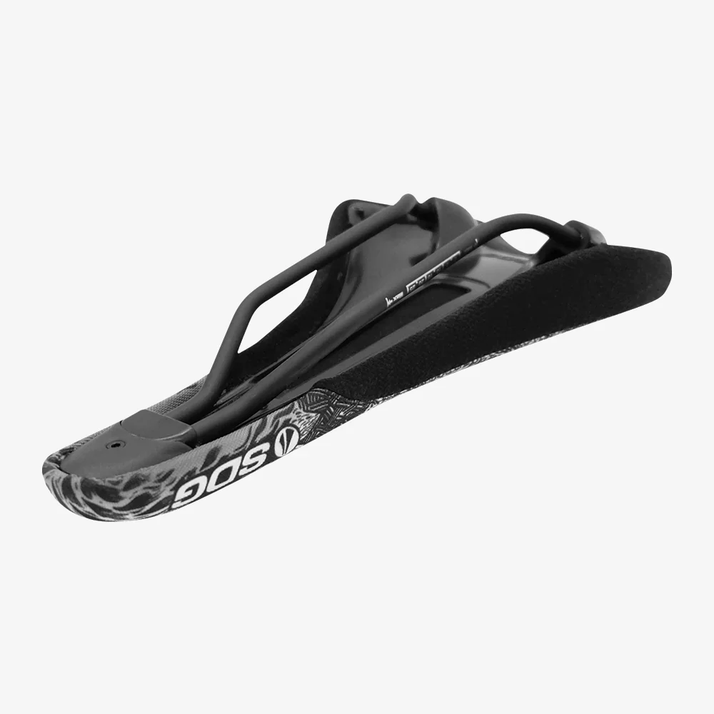 Selle SDG OSO RADAR MTN Rails Lux-Alloy Noir/Blanc - Image 4