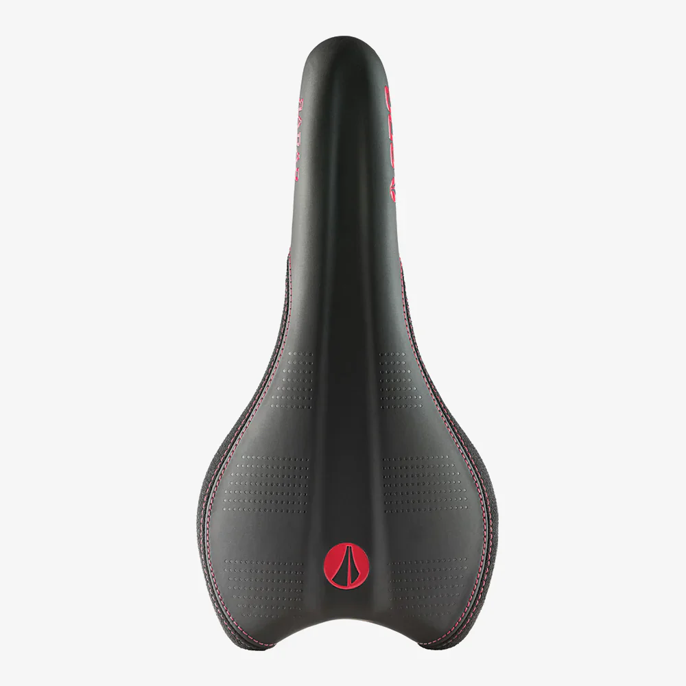 Selle SDG RADAR MTN Rails Titane-Alu Noir/Rouge - Image 2