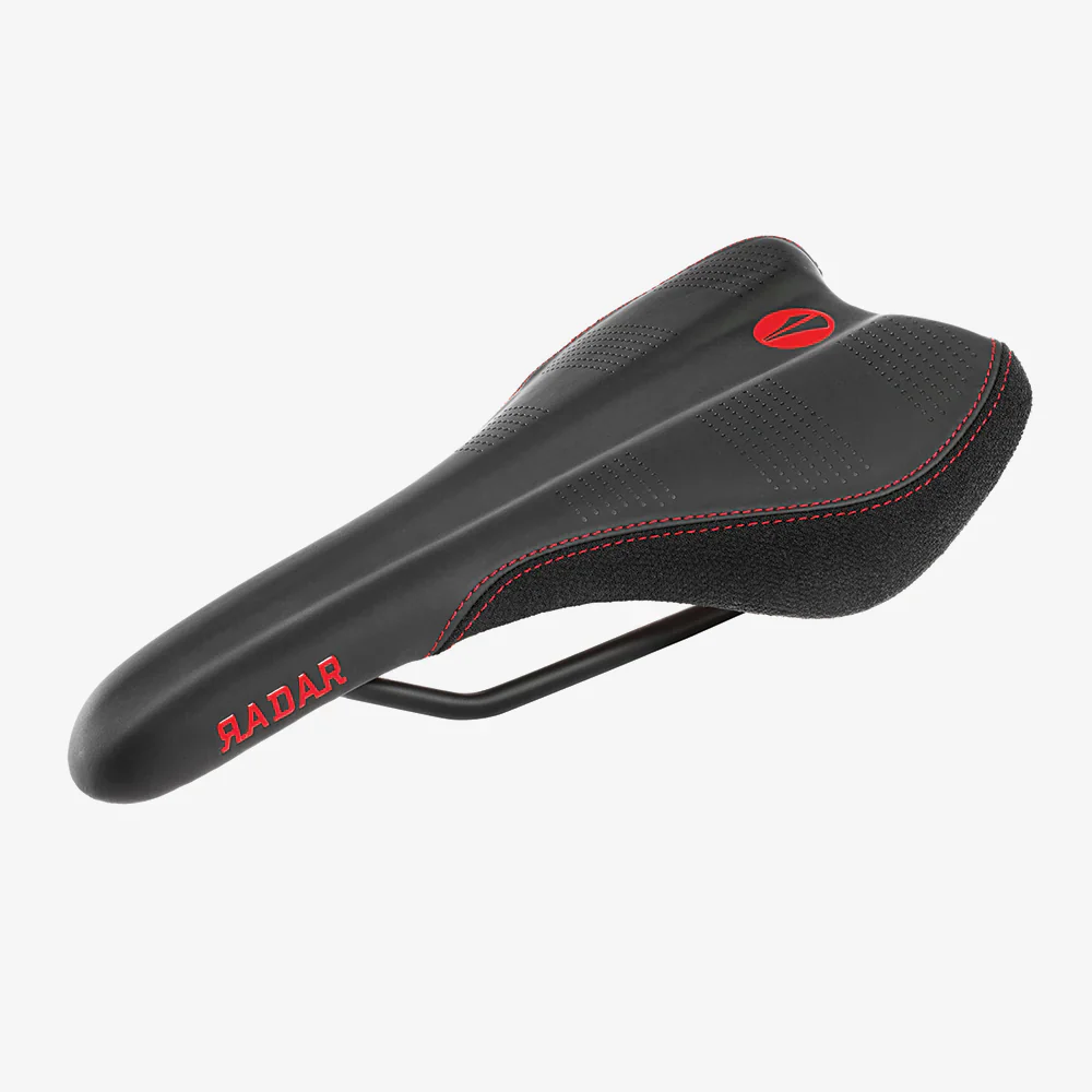Selle SDG RADAR MTN Rails Titane-Alu Noir/Rouge - Image 4