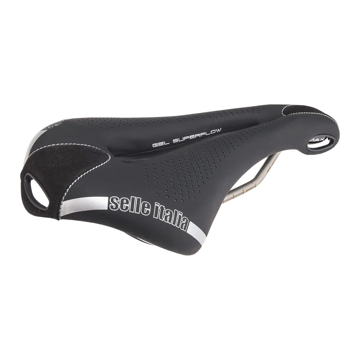 Selle SELLE ITALIA MAX FLITE GEL SUPERFLOW L Rails TI316 - Image 4