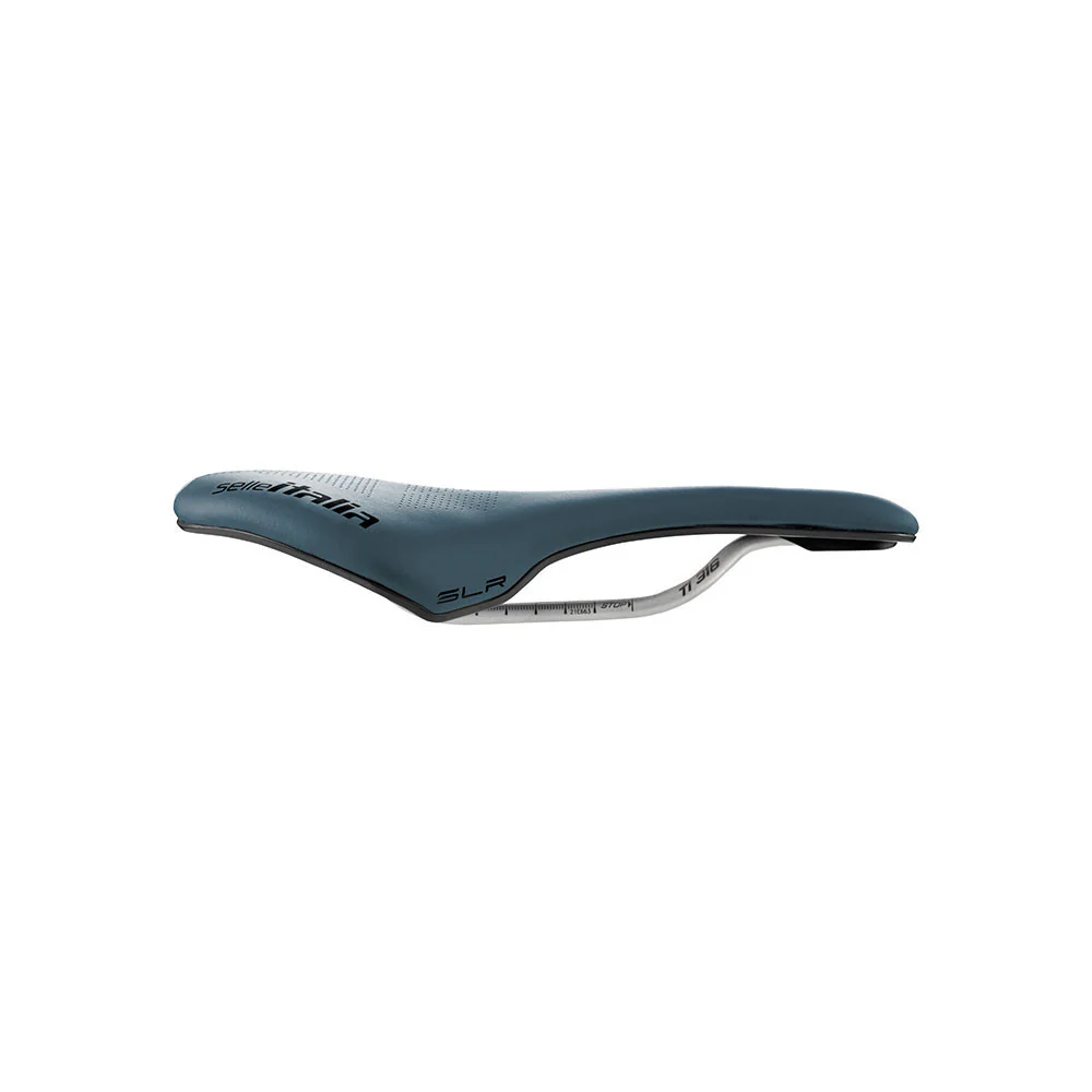 Selle SELLE ITALIA SLR BOOST GRAVEL SUPERFLOW L Rails TI316 Bleu - Image 2
