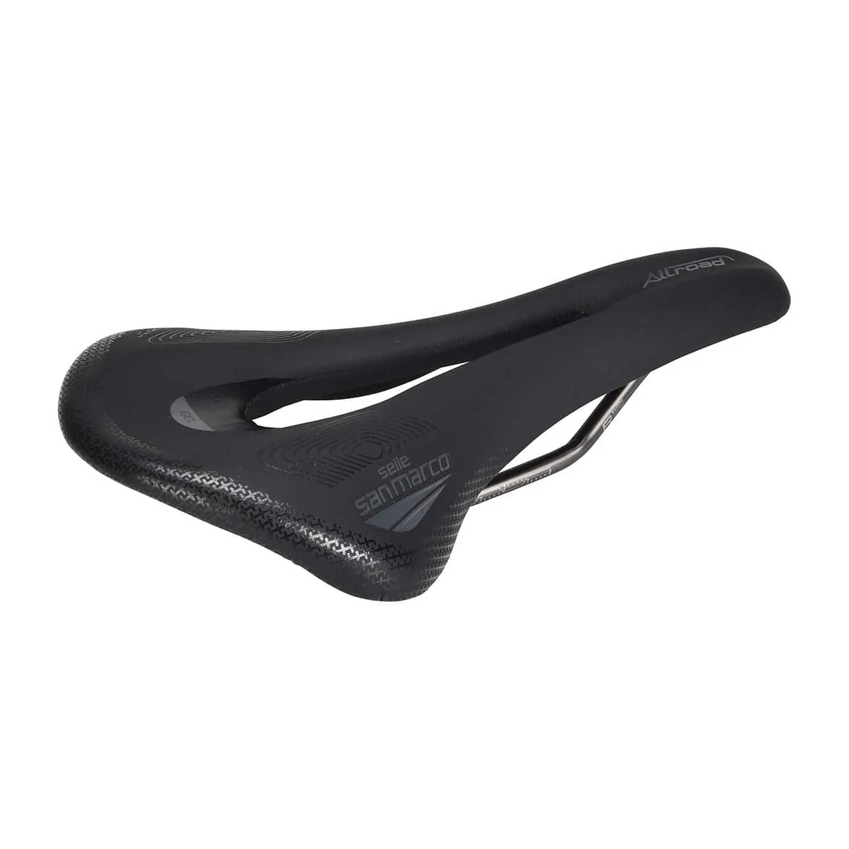 Selle SELLE SAN MARCO ALLROAD SUPERCONFORT OPEN-FIT RACING 144mm Rails Xsilite - Image 4