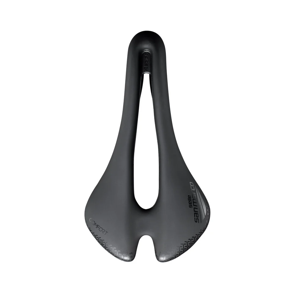 Selle SAN MARCO ASPIDE SHORT COMFORT OPEN-FIT DYNAMIC S3 Largeur 144mm Rails Manganèse - Image 3