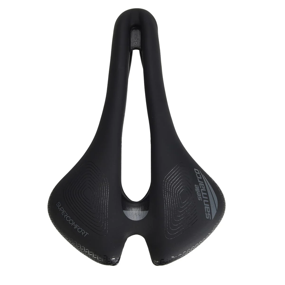 Selle SELLE SAN MARCO APSIDE SHORT SUPERCOMFORT OPEN-FIT RACING 149mm Rails Manganèse - Image 4