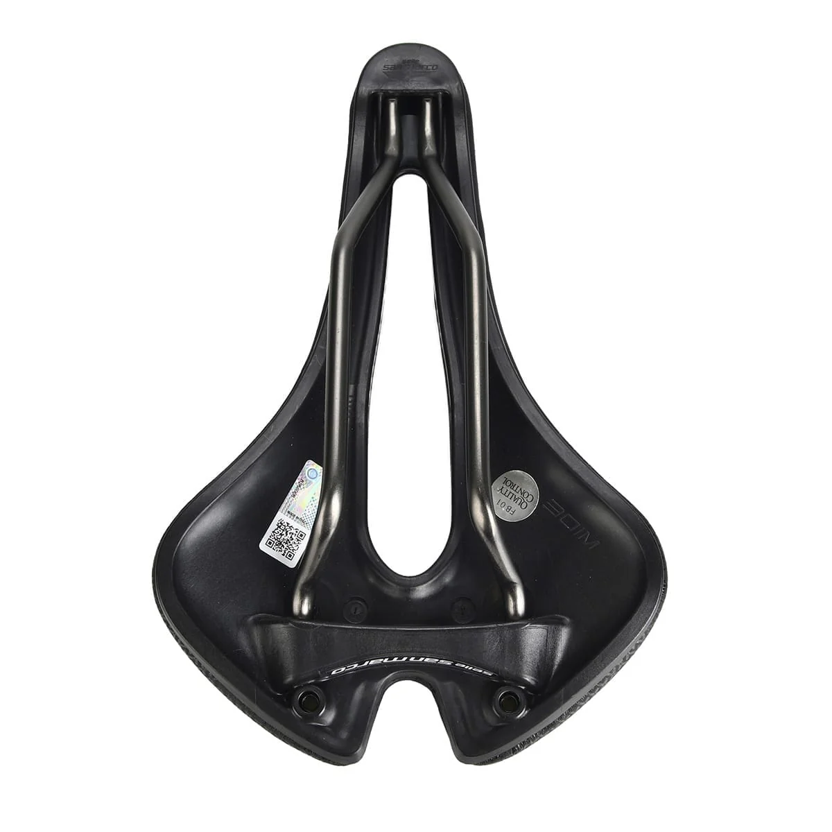 Selle SELLE SAN MARCO APSIDE SHORT SUPERCOMFORT OPEN-FIT RACING 149mm Rails Manganèse - Image 5