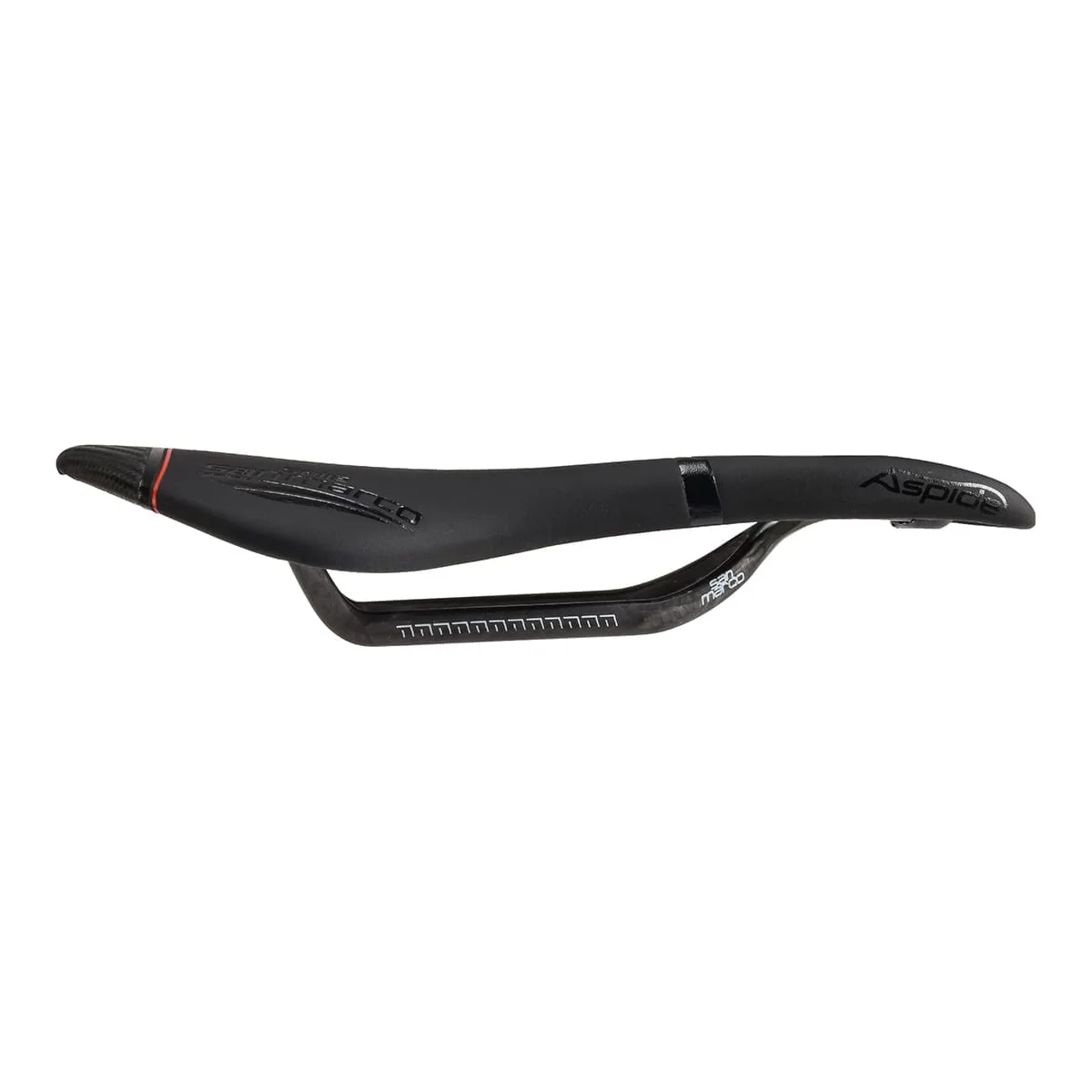 Selle SAN MARCO ASPIDE CARBON FX OPEN FIT WIDE Rails Carbone Noir - Image 2