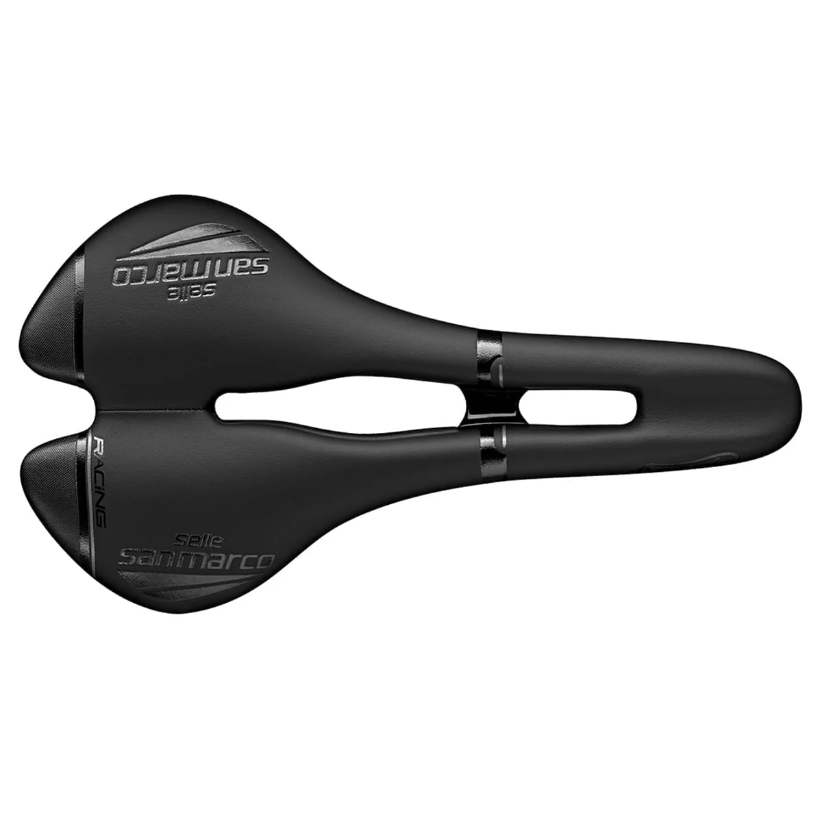 Selle SAN MARCO ASPIDE RACING OPEN FIT NARROW Rails Xsilite Noir - Image 3