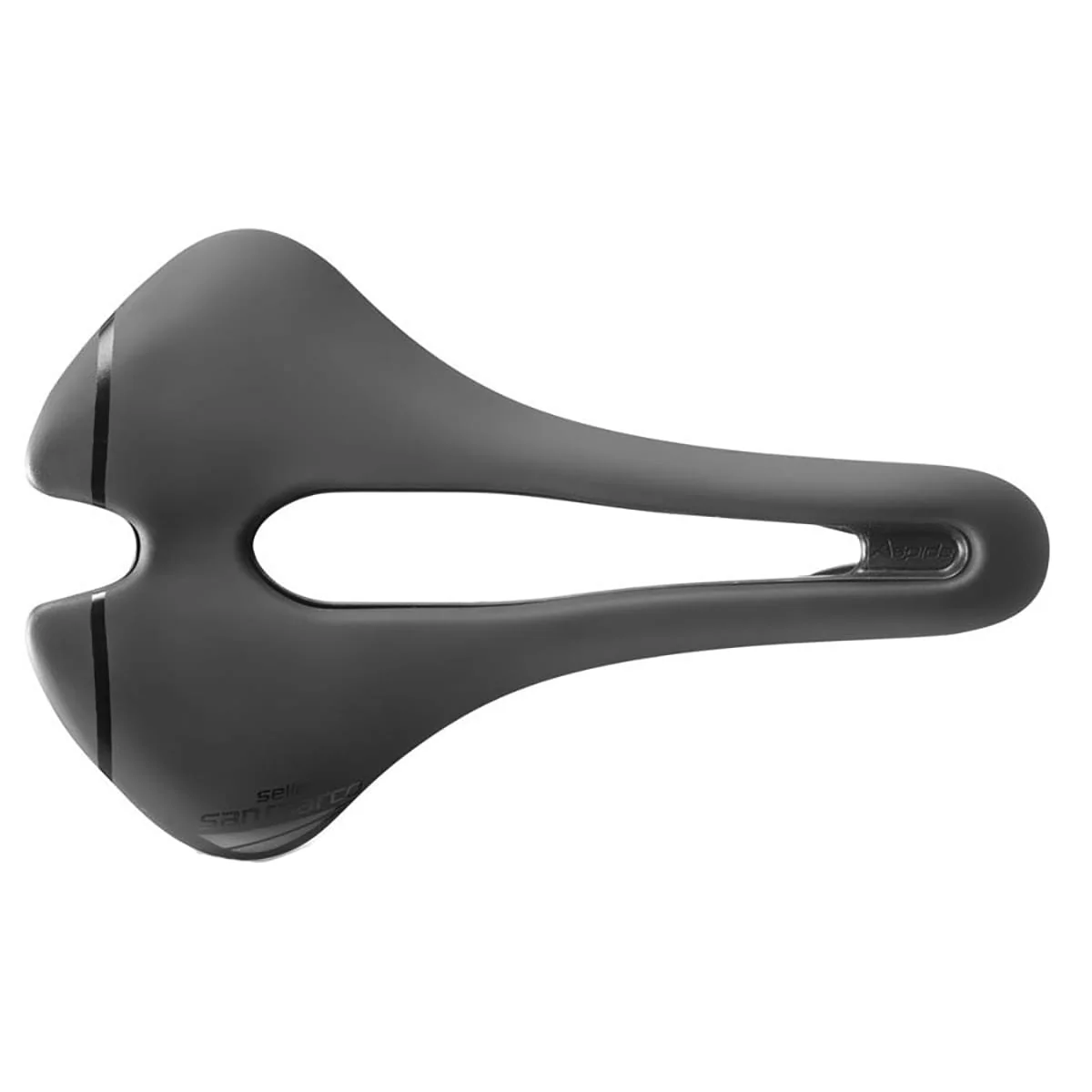 Selle SAN MARCO ASPIDE SHORT OPEN-FIT SPORT NARROW Rails Acier