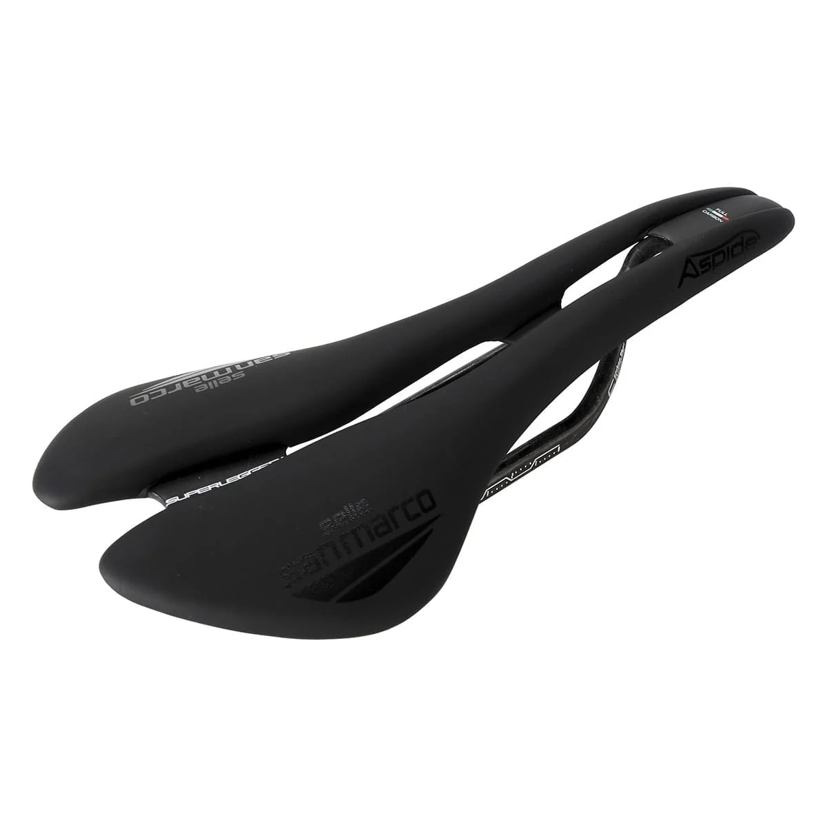 Selle SELLE SAN MARCO ASPIDE SUPERLEGGERA OPEN FIT NARROW Rails Carbone - Image 5