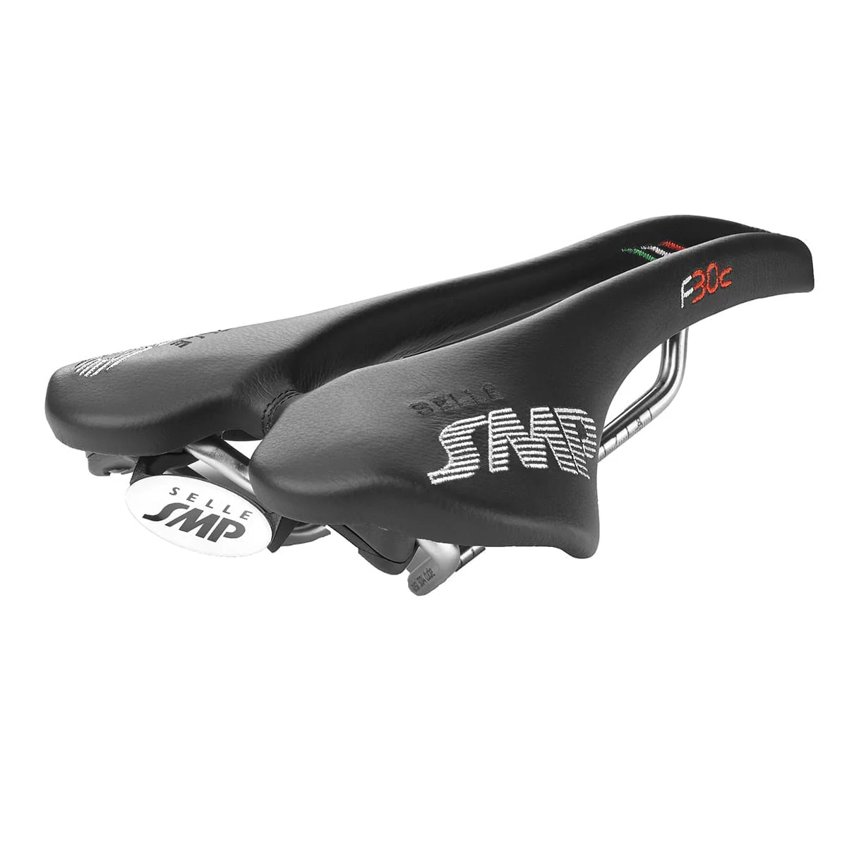 Selle SMP F30C Largeur 150mm Rails Inox Noir - Image 4