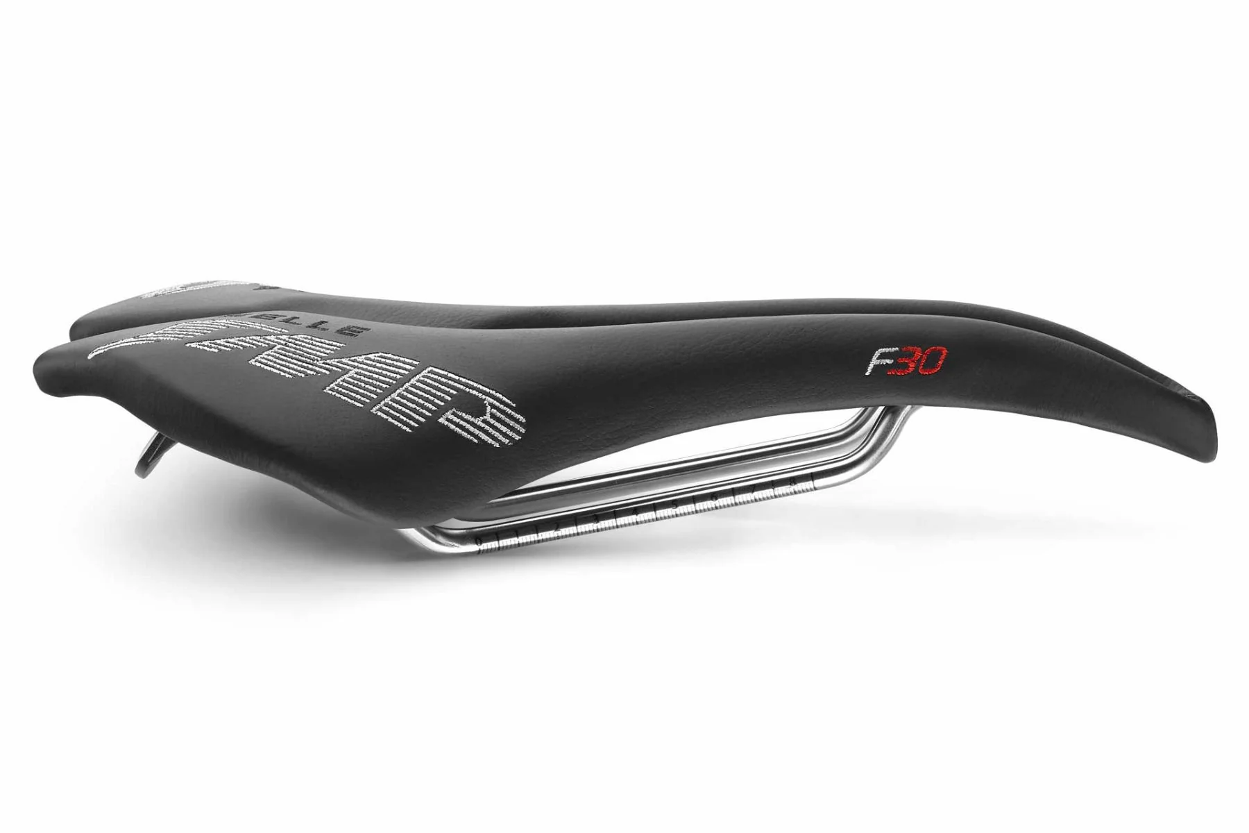 Selle SMP F30 Largeur 149mm Rails Inox Noir - Image 2