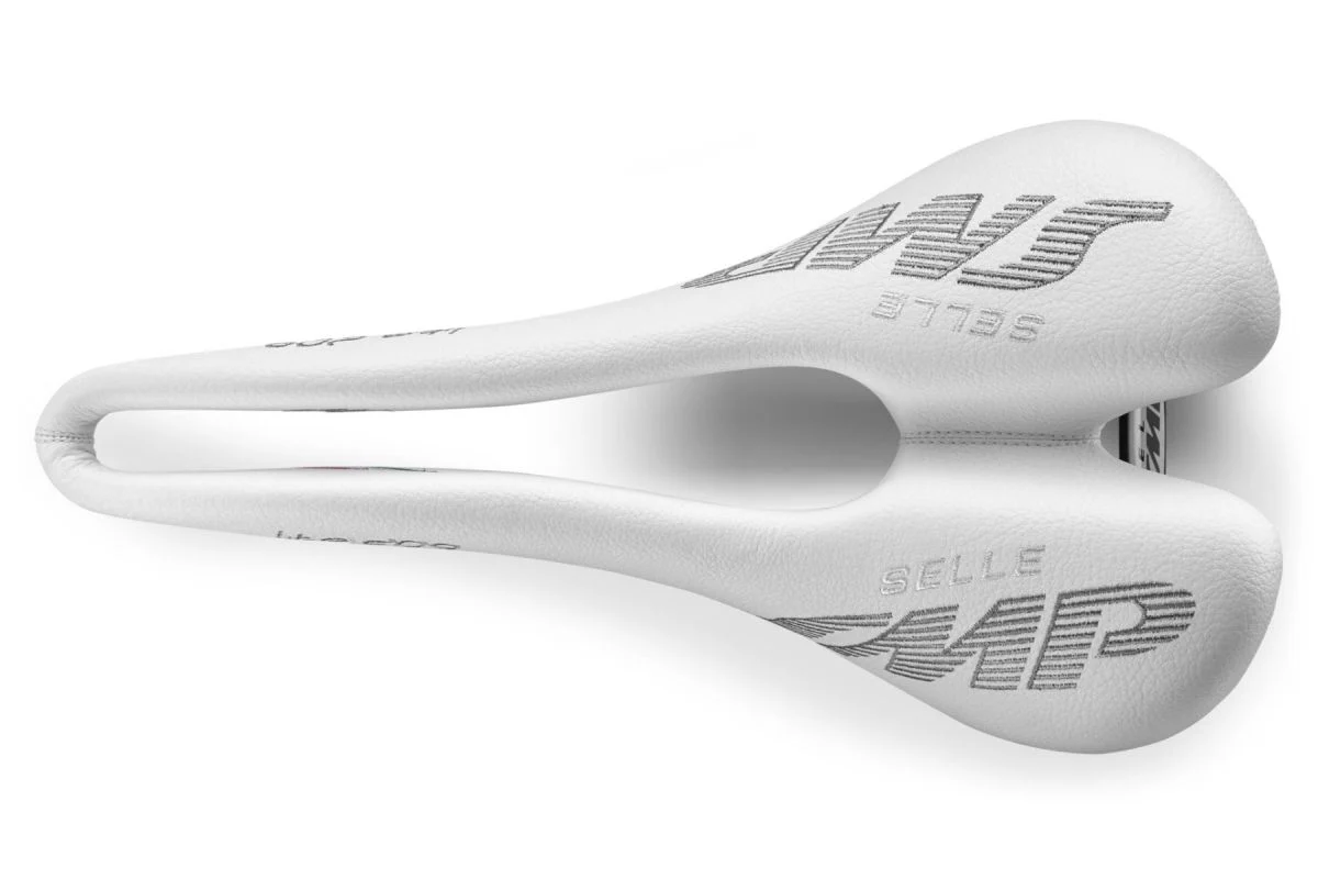 Selle SMP LITE 209 Largeur 139mm Rails Inox Blanc - Image 4