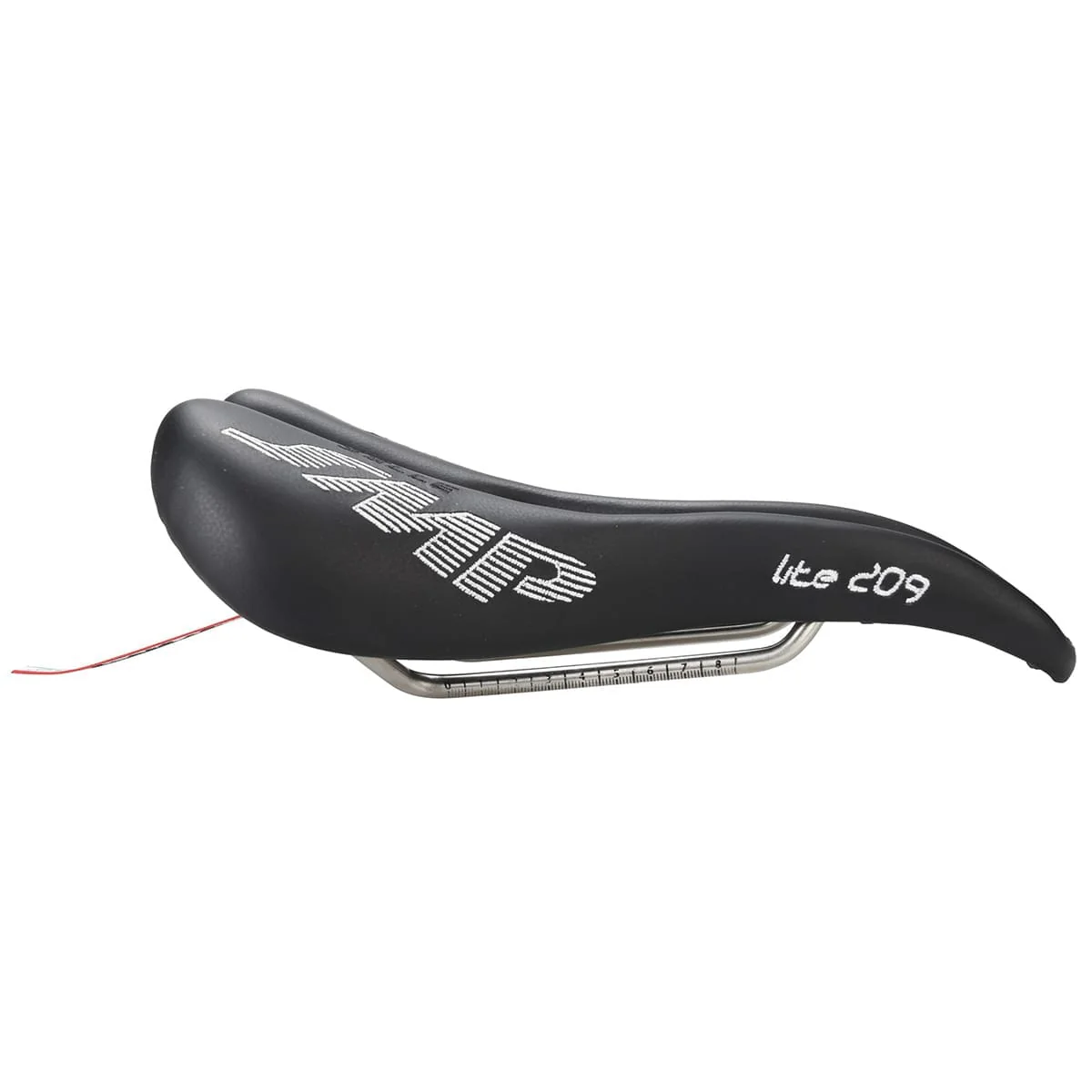 Selle SMP LITE 209 Largeur 139mm Rails Inox Noir - Image 3
