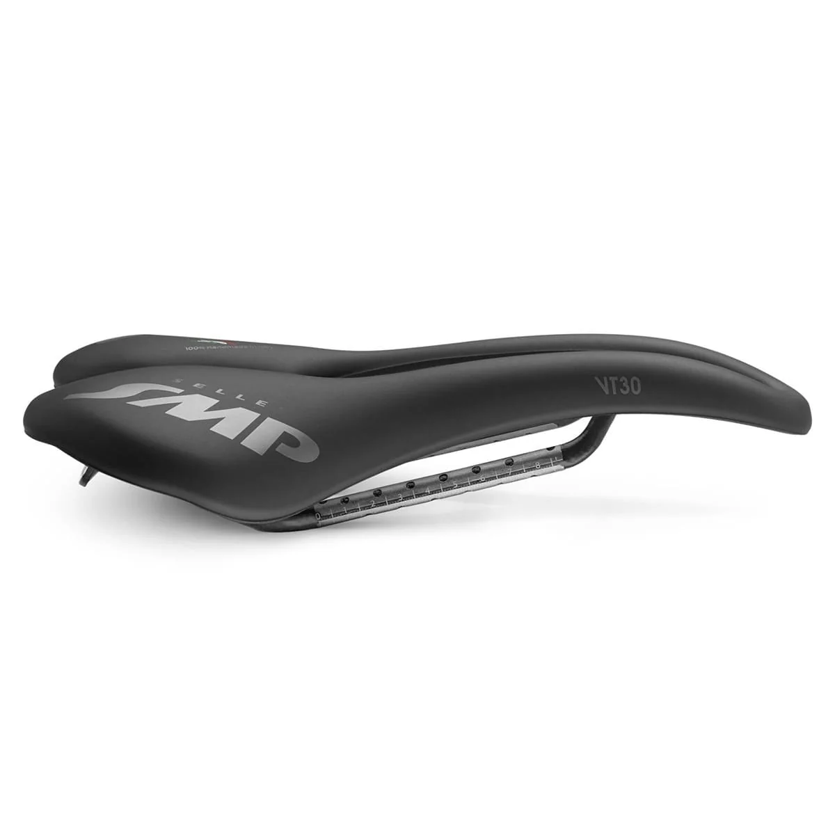 Selle SMP VT30 Largeur 155mm Rails Carbone Noir - Image 2