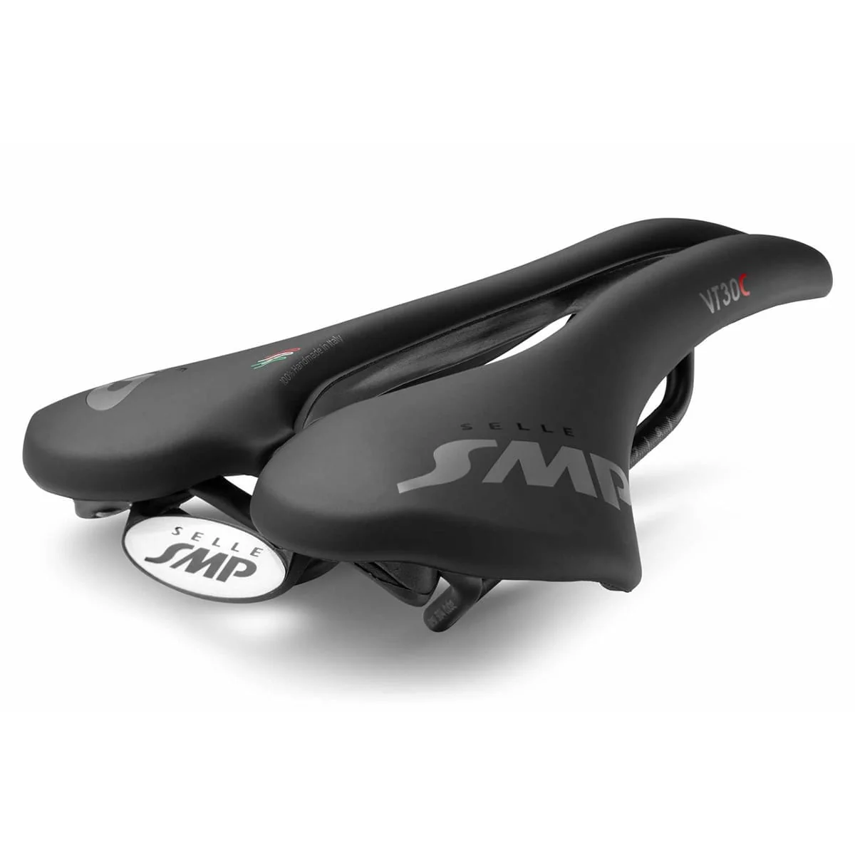 Selle SMP VT30C Largeur 155mm Rails Acier Noir - Image 5
