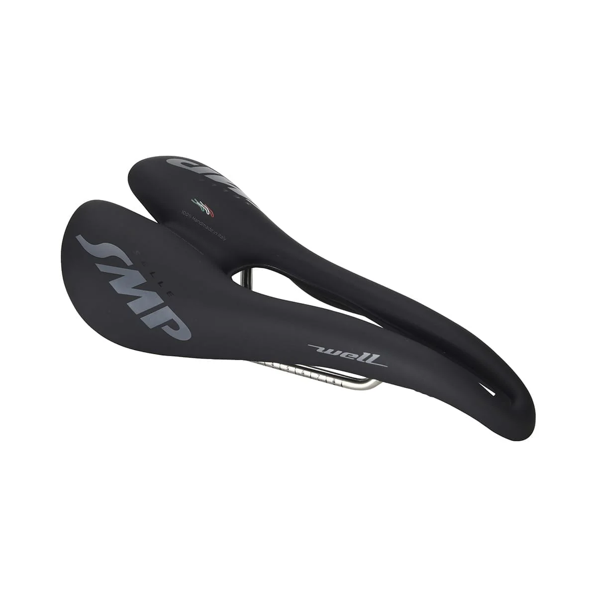 Selle SMP WELL Largeur 144mm Rails Acier Noir - Image 4