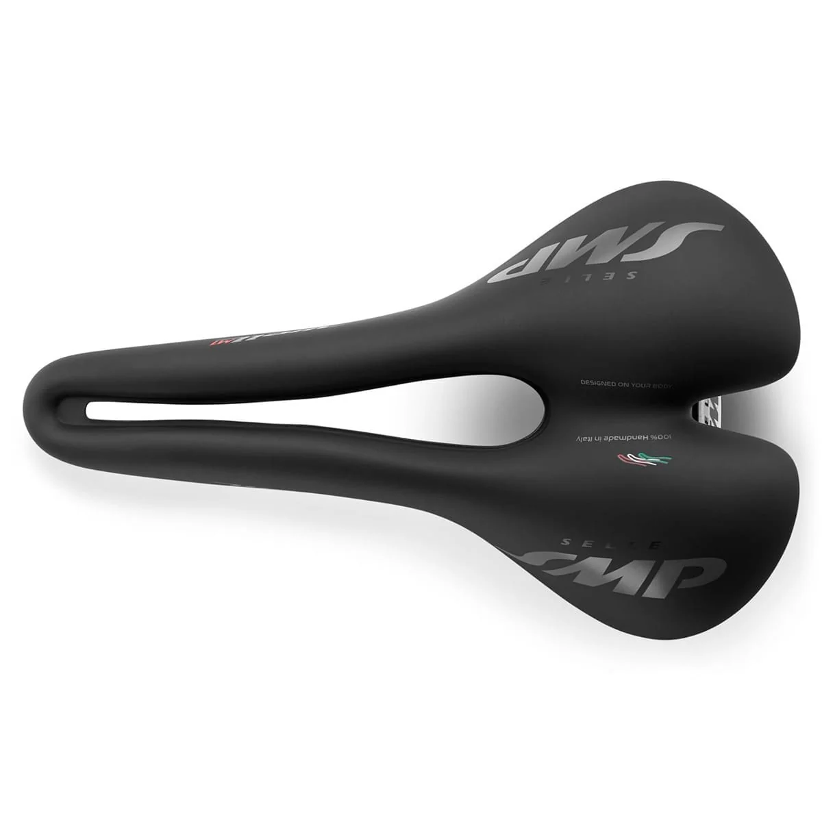 Selle SMP WELL M1 Largeur 163mm Rails Acier Noir - Image 3