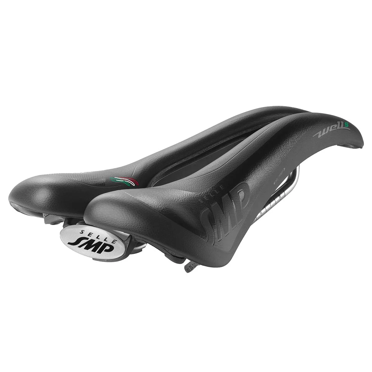 Selle SMP WELLE S GEL Largeur 138mm Rails Acier Noir