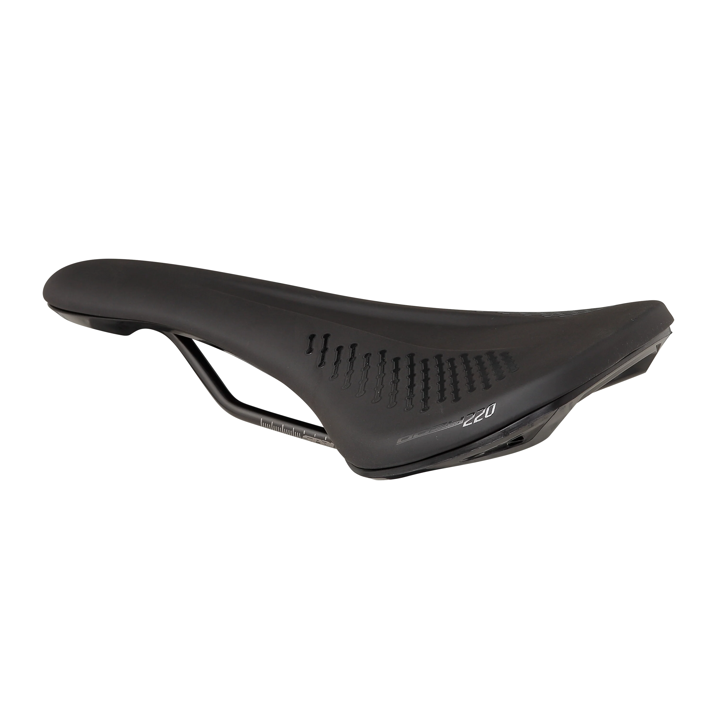 Selle SPANK OOZY 220 144mm Rails CrN/Ti Noir - Image 2