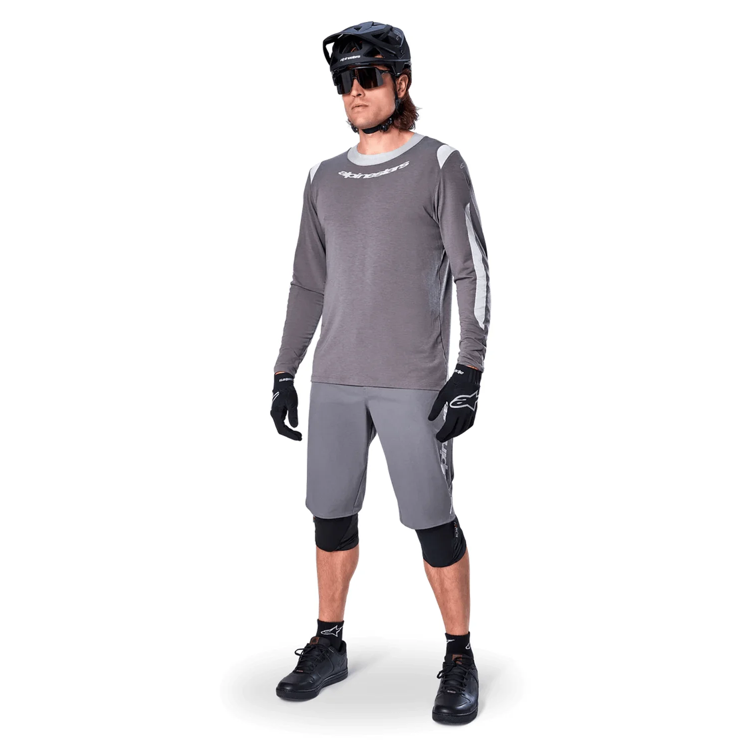 Short ALPINESTARS A-DURA ELITE Gris Foncé - Image 5