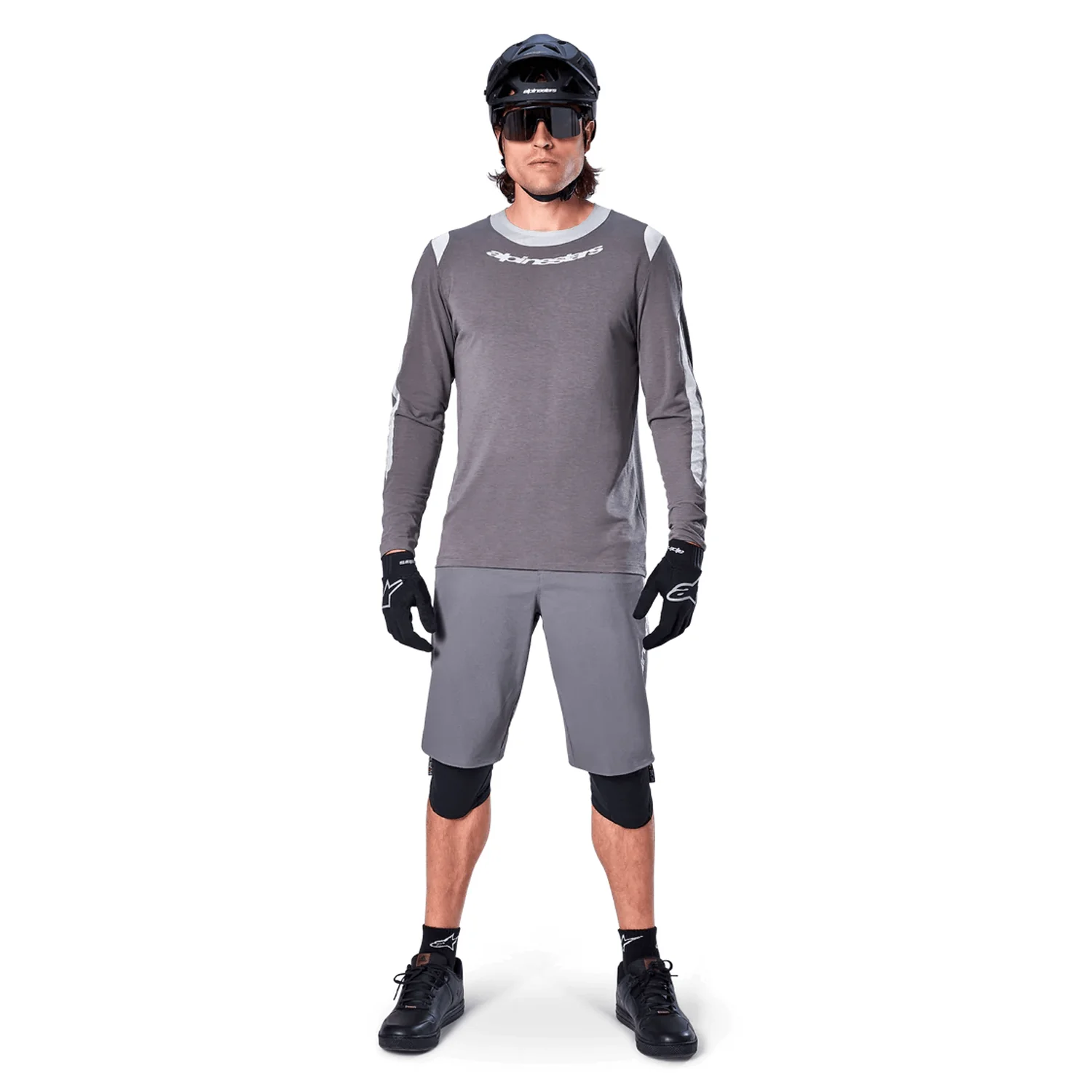 Short ALPINESTARS A-DURA ELITE Gris Foncé - Image 6