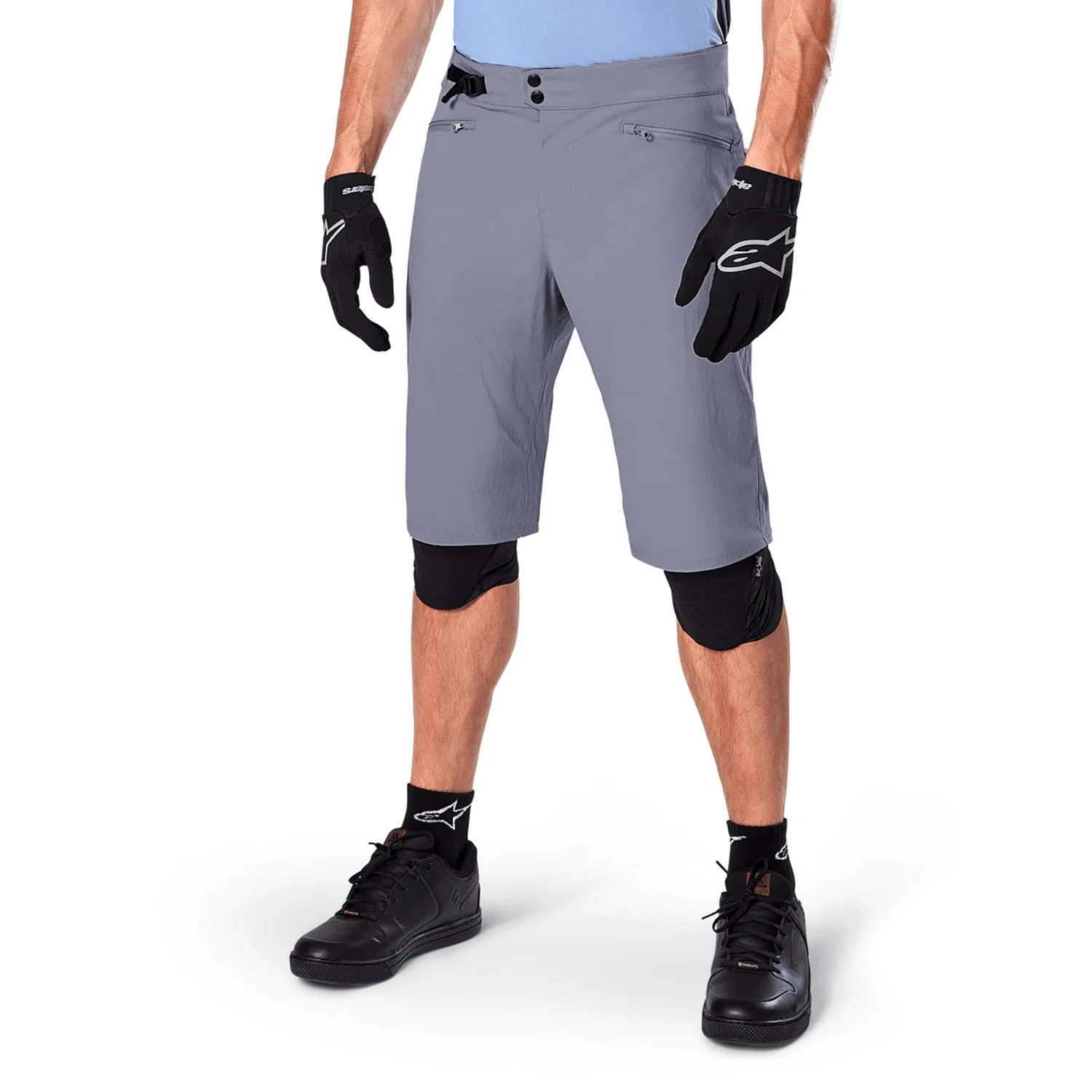 Short ALPINESTARS A-DURA Gris Foncé - Image 2