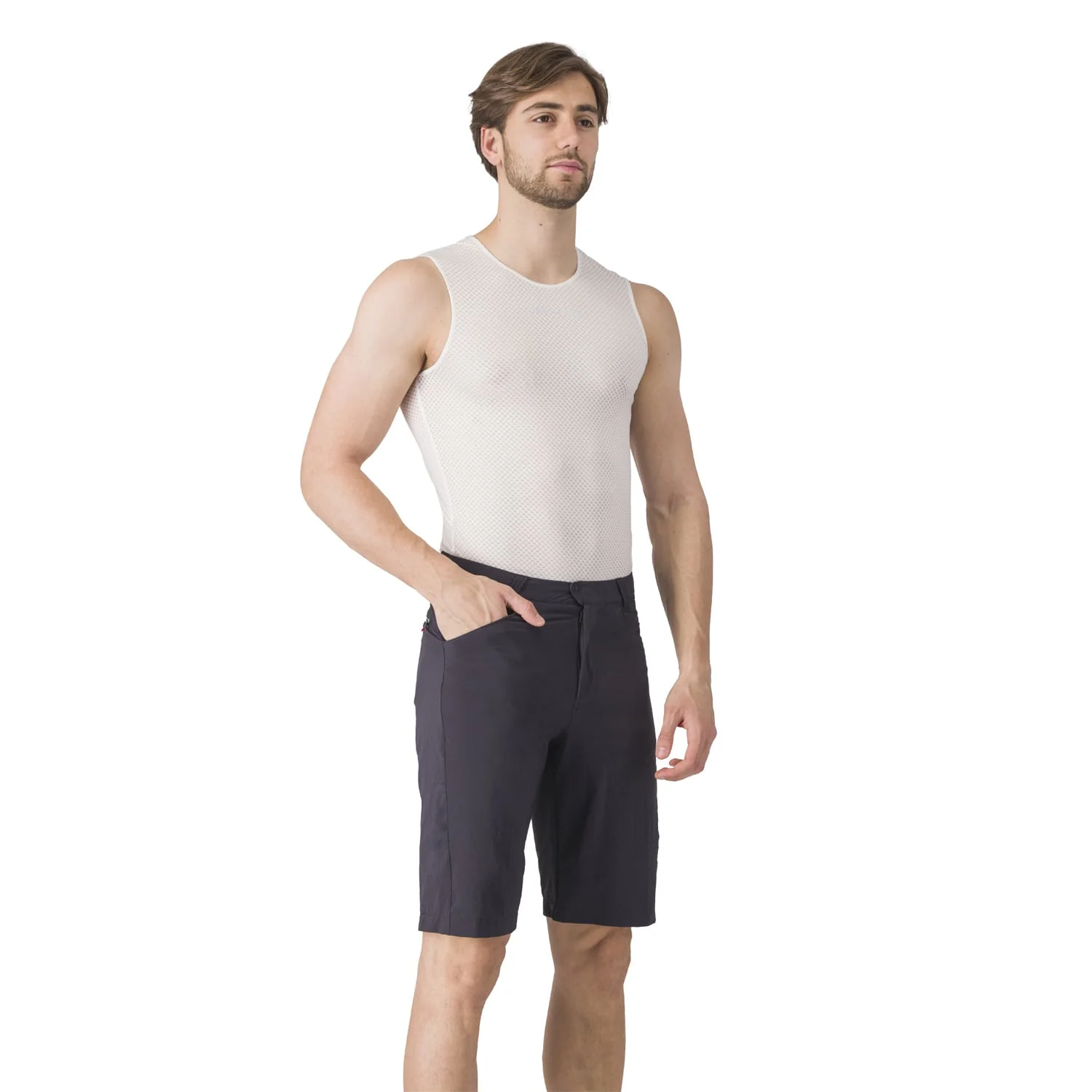 Short CASTELLI UNLIMITED ADVENTURE BAGGY Noir - Image 3