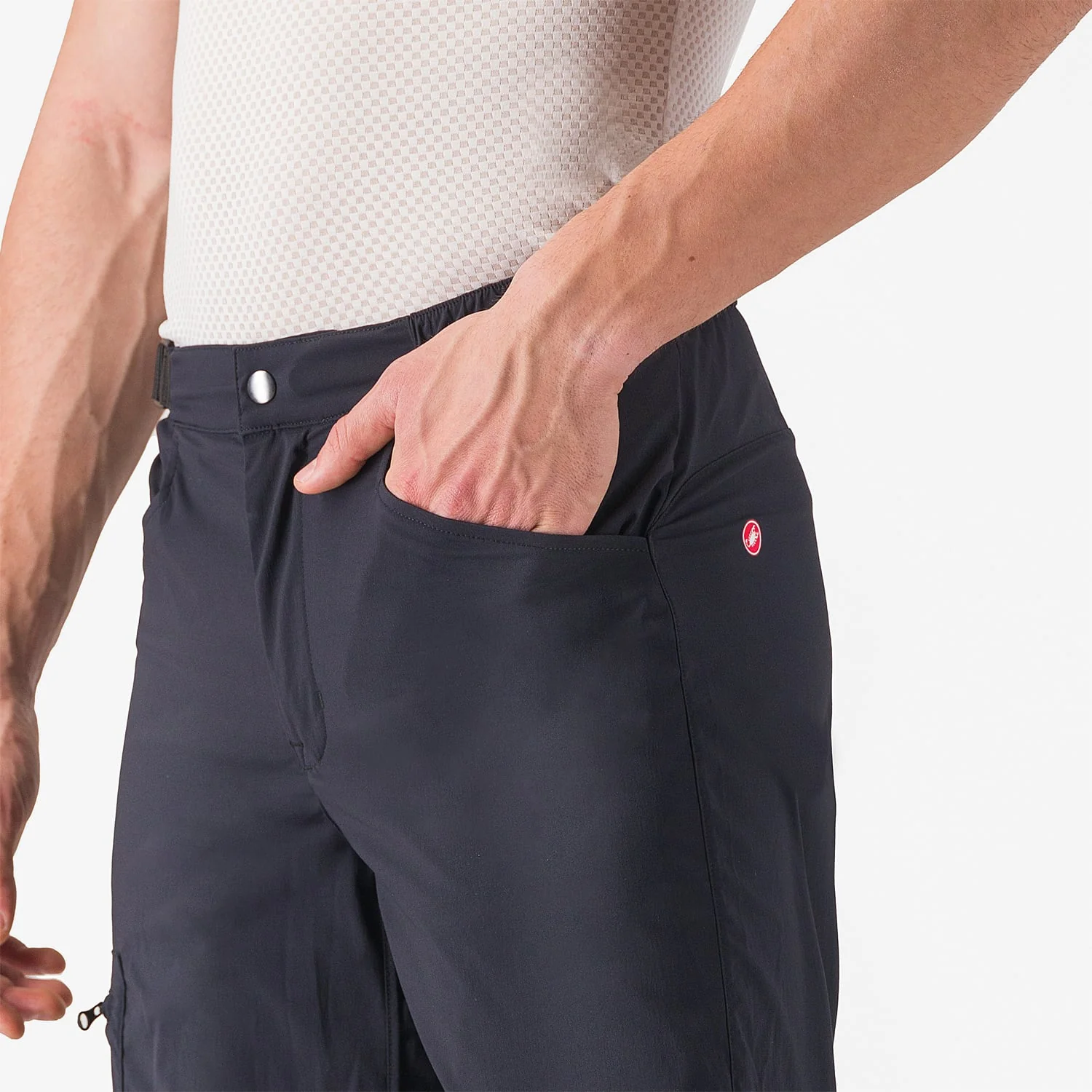 Short CASTELLI UNLIMITED ADVENTURE BAGGY Noir - Image 5