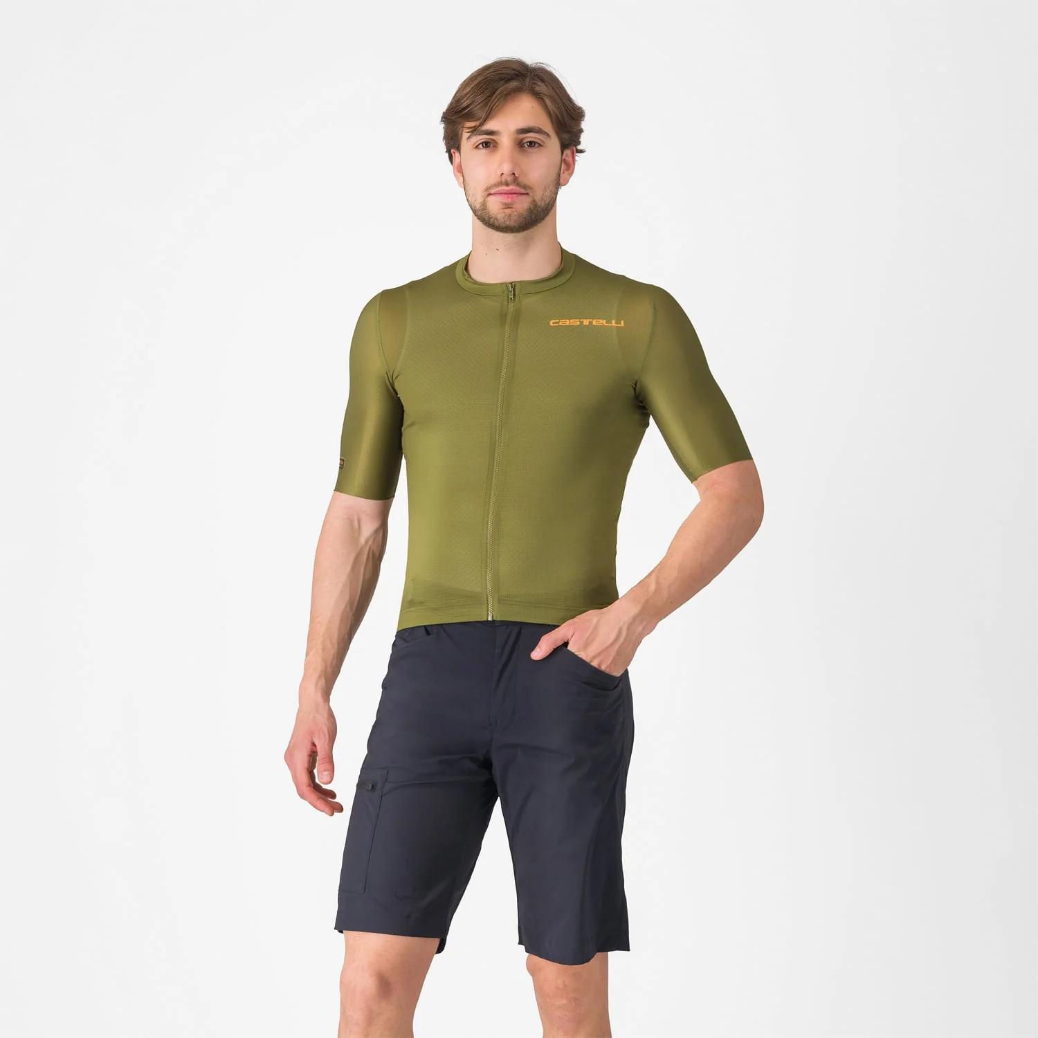 Short CASTELLI UNLIMITED ADVENTURE BAGGY Noir - Image 8