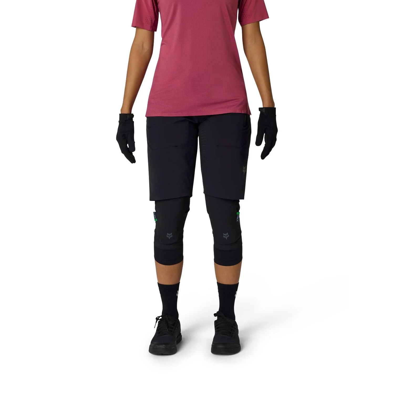 Short FOX FLEXAIR Femme Noir - Image 3