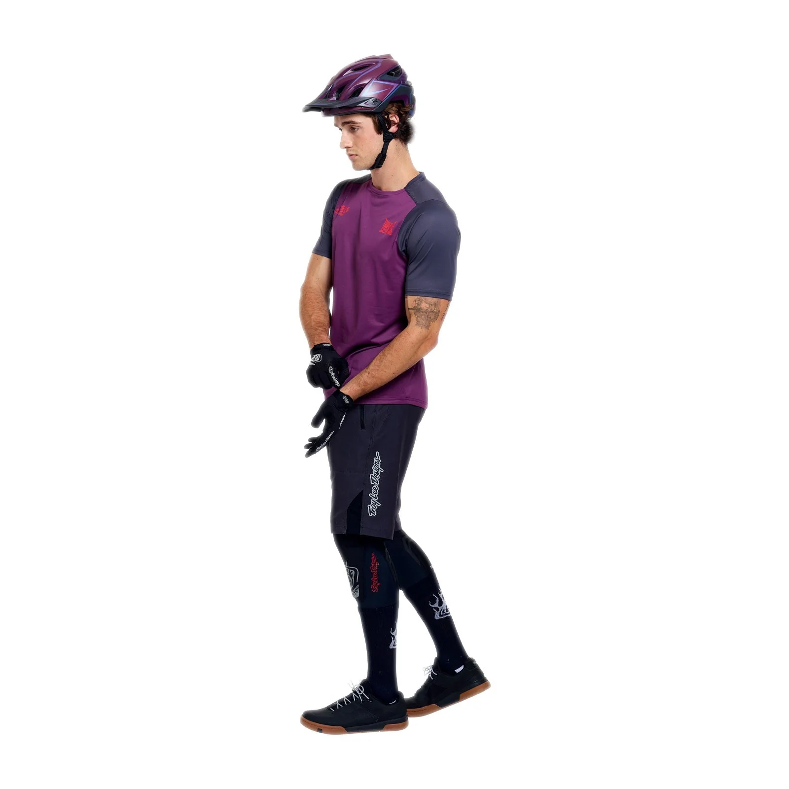 Short TROY LEE DESIGNS SKYLINE PRO MONO Carbon avec Liner BN3TH - Image 4