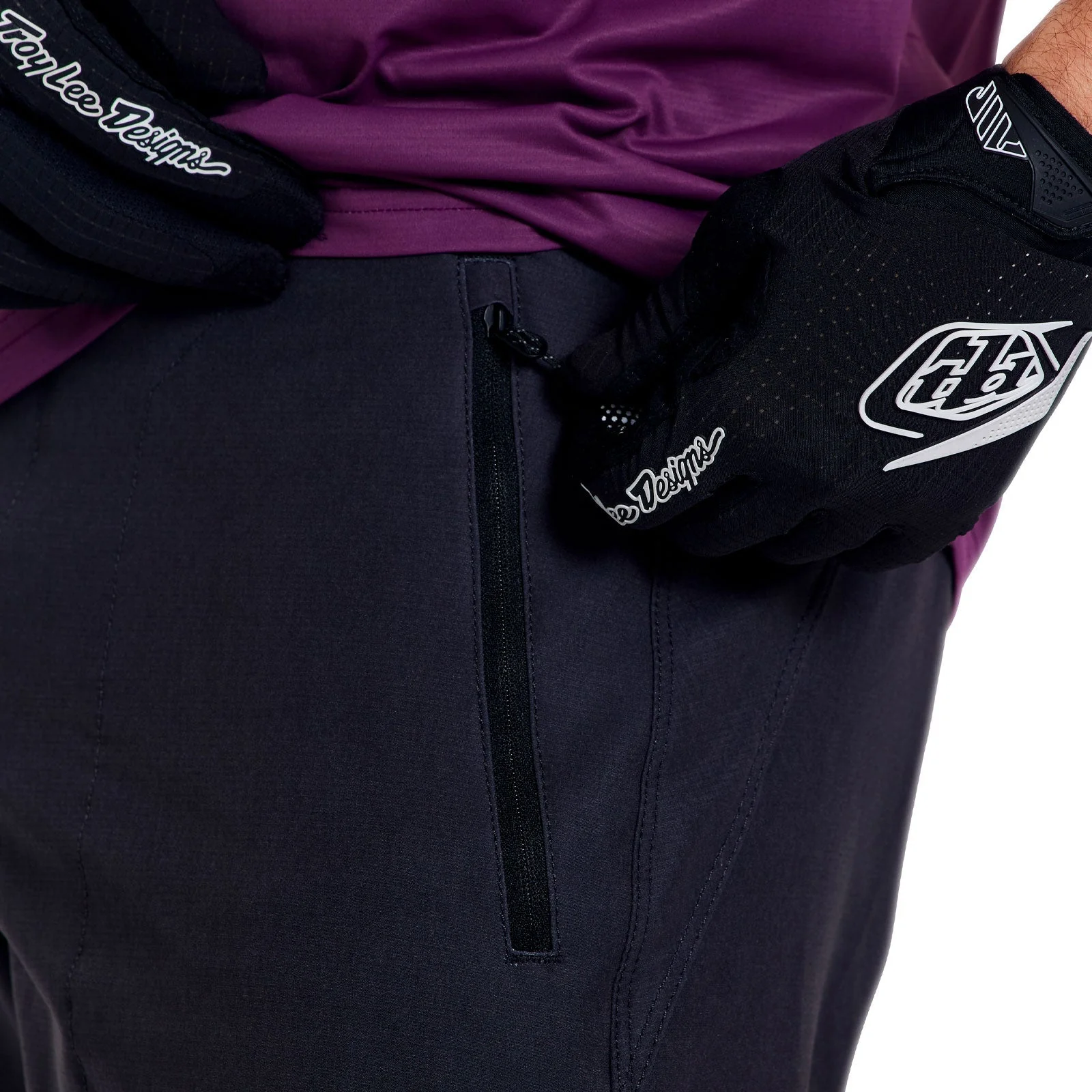 Short TROY LEE DESIGNS SKYLINE PRO MONO Carbon avec Liner BN3TH - Image 5