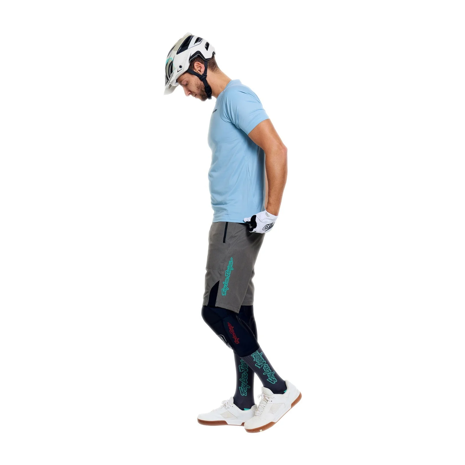 Short TROY LEE DESIGNS SKYLINE PRO MONO Kaki avec Liner BN3TH - Image 3