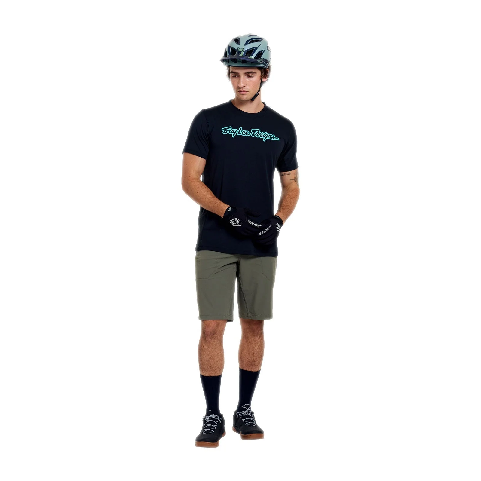 Short TROY LEE DESIGNS SKYLINE TRAIL MONO Kaki - Image 2
