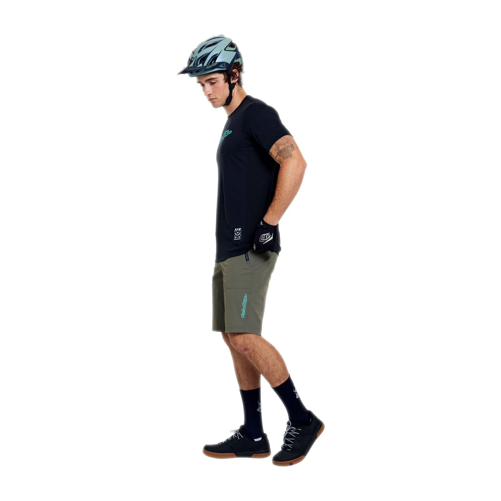 Short TROY LEE DESIGNS SKYLINE TRAIL MONO Kaki - Image 3