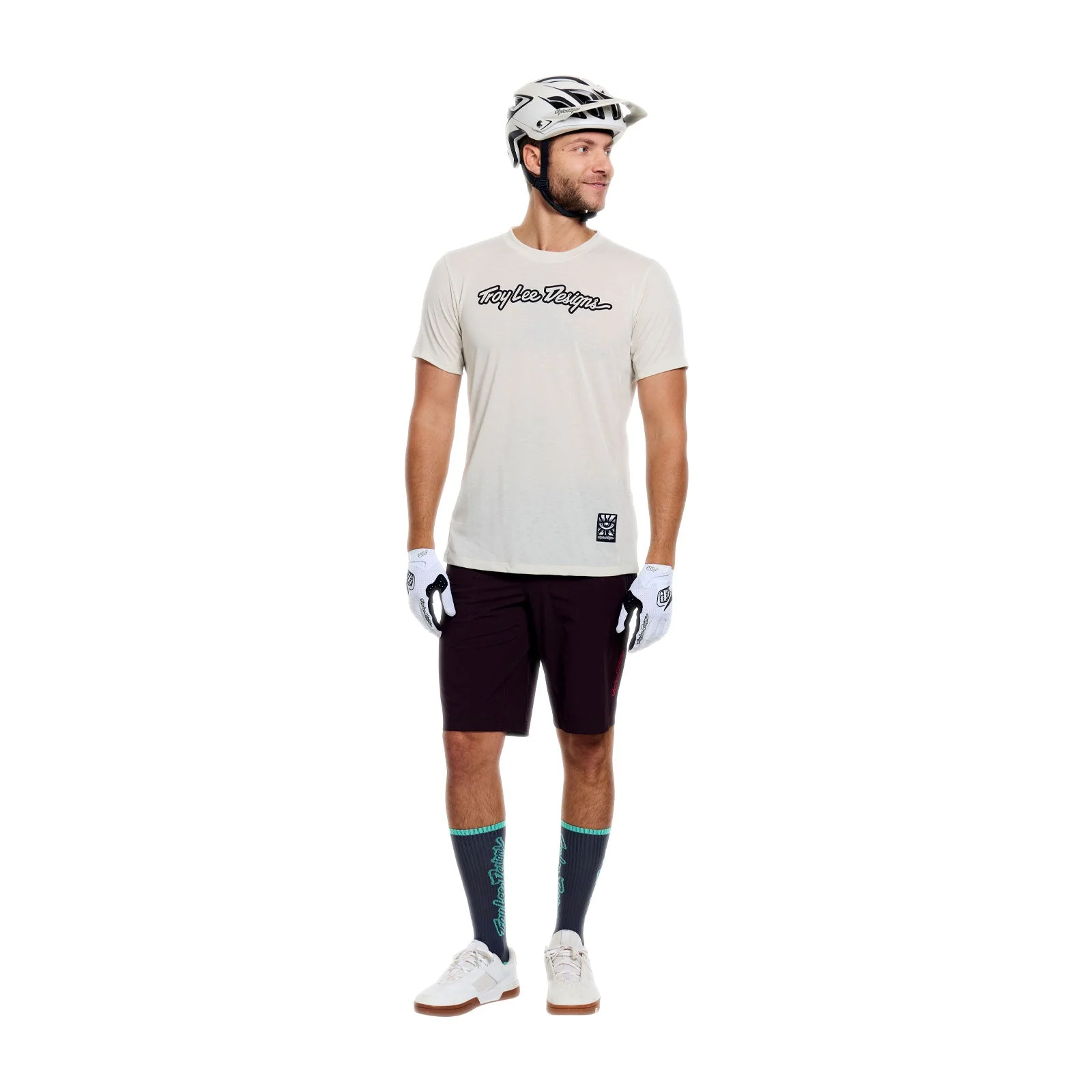 Short TROY LEE DESIGNS SKYLINE TRAIL avec Liner Mono Marron - Image 2