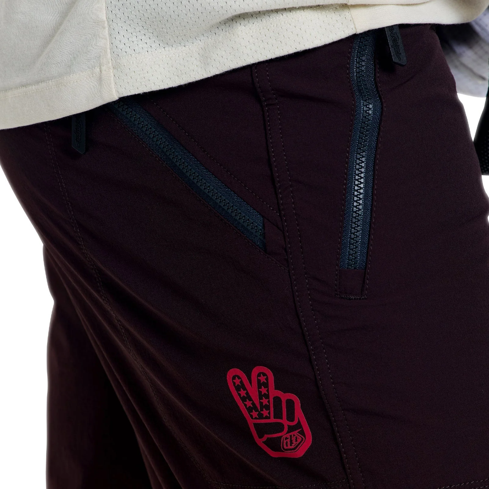 Short TROY LEE DESIGNS SKYLINE TRAIL avec Liner Mono Marron - Image 4