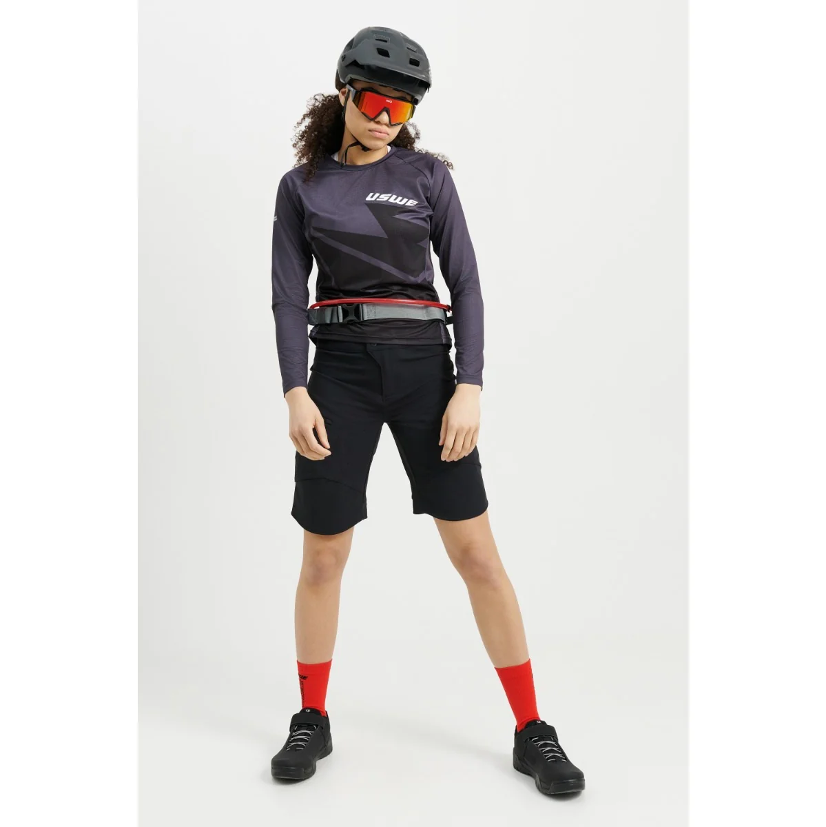 Short USWE SKRUBB Femme Noir - Image 9