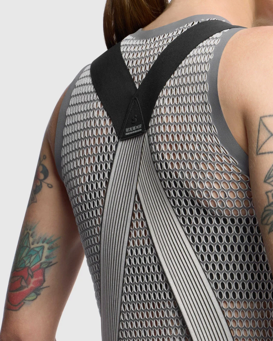 Sous Vêtement ASSOS EQUPE NS SKIN P1 Sans Manches Gris - Image 8