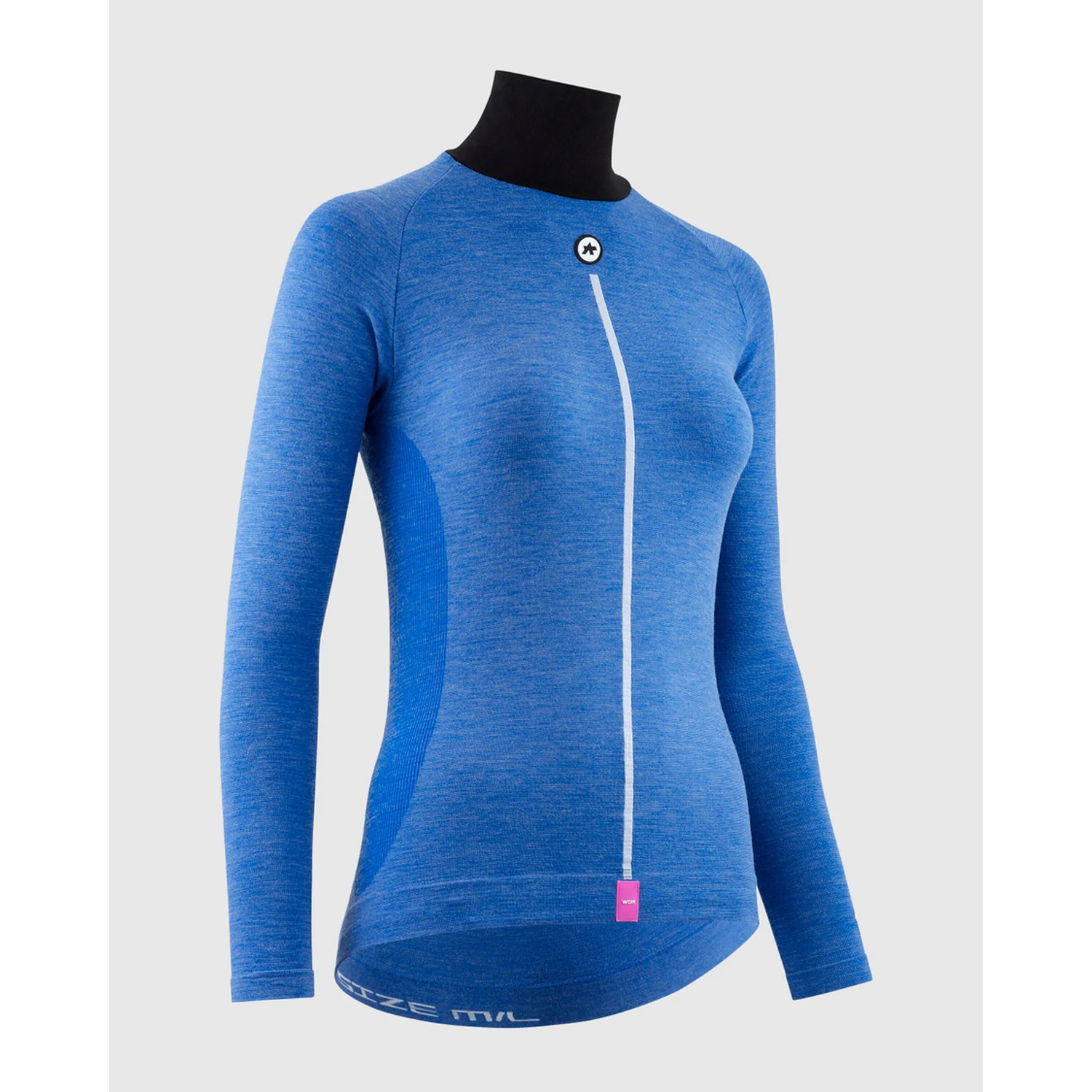 Sous-Vêtement ASSOS ULTRAZ WINTER SKIN P1 Manches Longues Femme Calypso Blu - Image 2