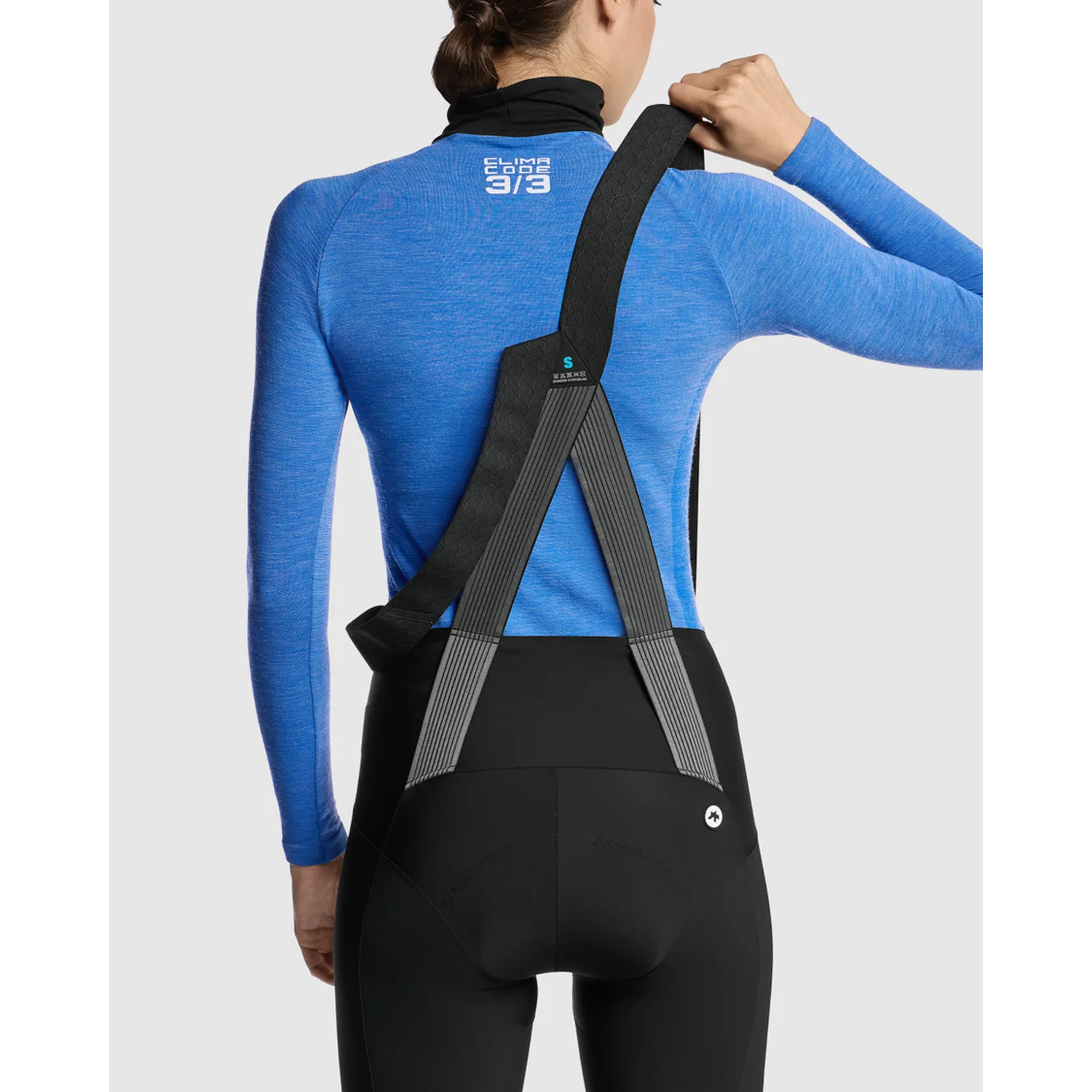 Sous-Vêtement ASSOS ULTRAZ WINTER SKIN P1 Manches Longues Femme Calypso Blu - Image 5