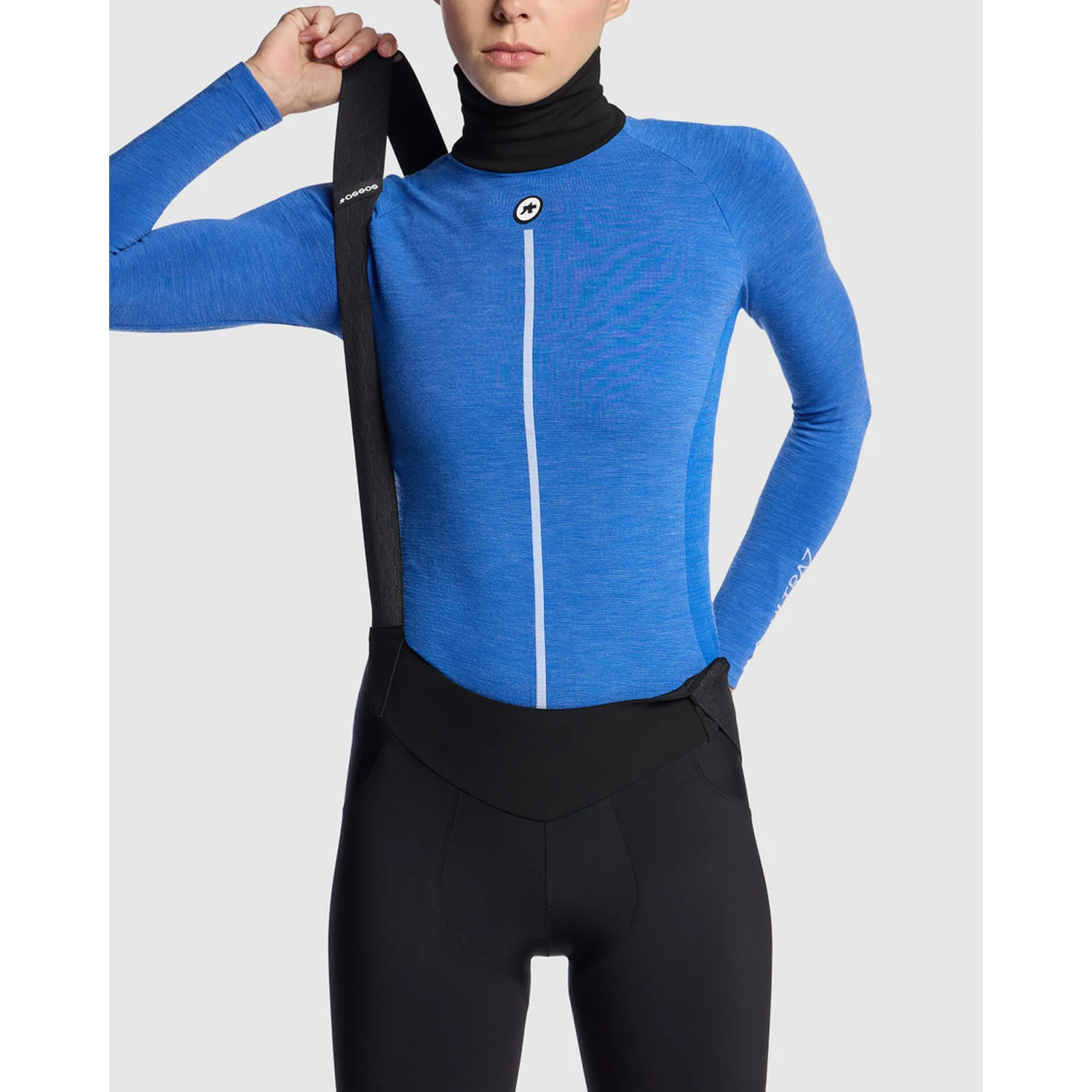 Sous-Vêtement ASSOS ULTRAZ WINTER SKIN P1 Manches Longues Femme Calypso Blu - Image 9