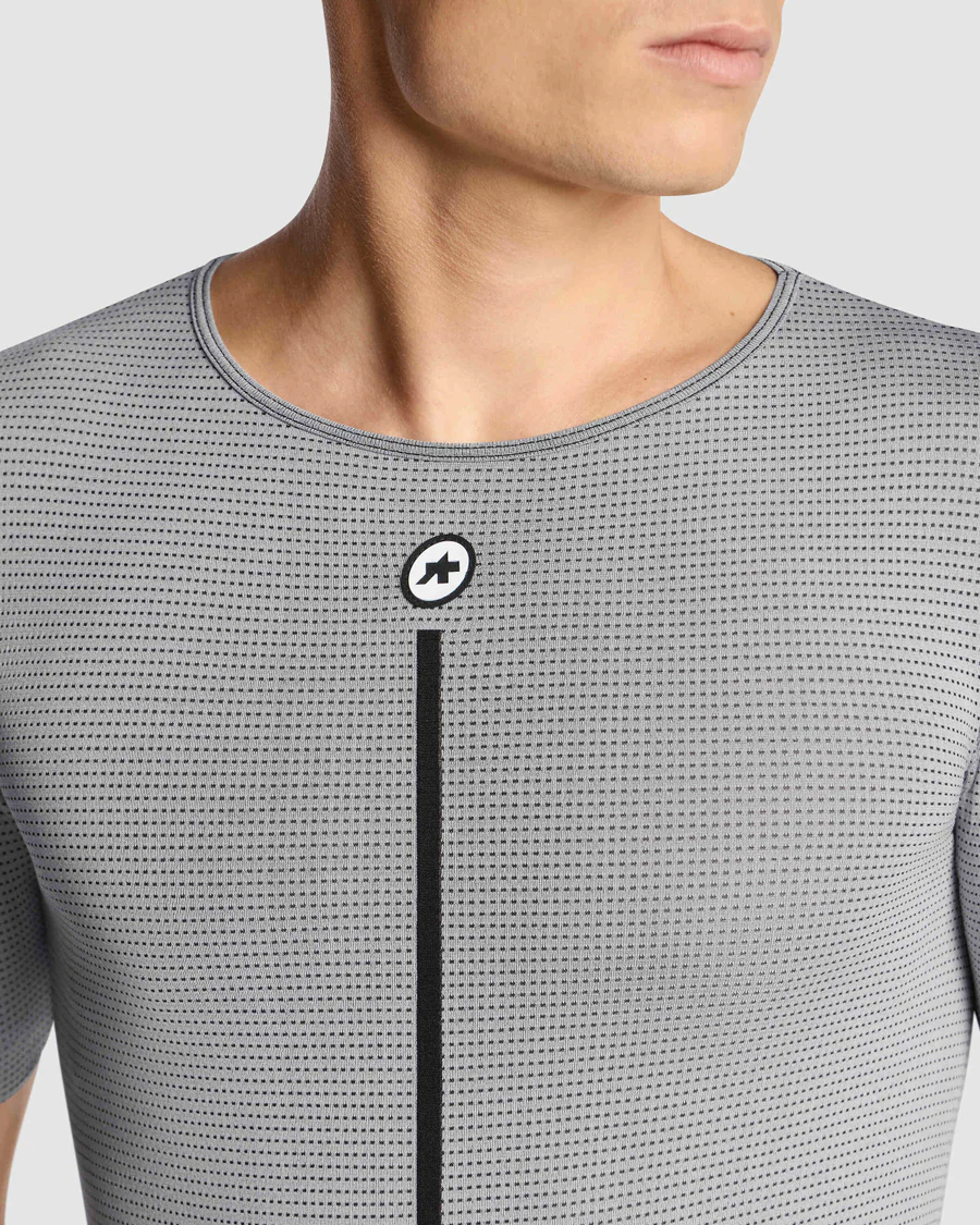 Sous-Vêtement ASSOS NS SKIN LAYER P1 Manches Courtes Gris - Image 8