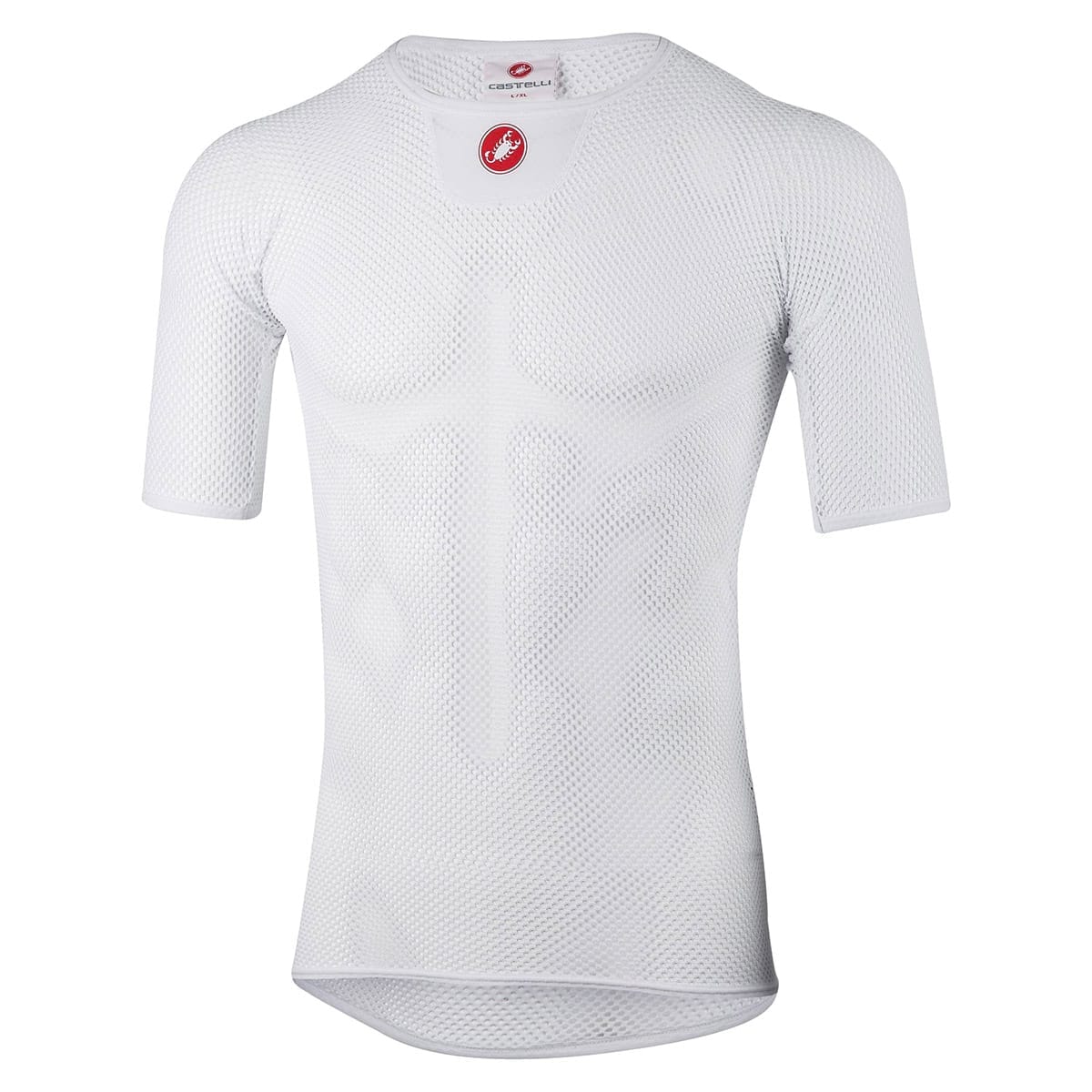 Sous-Vêtement CASTELLI CORE MESH 3 Manches Courtes Blanc