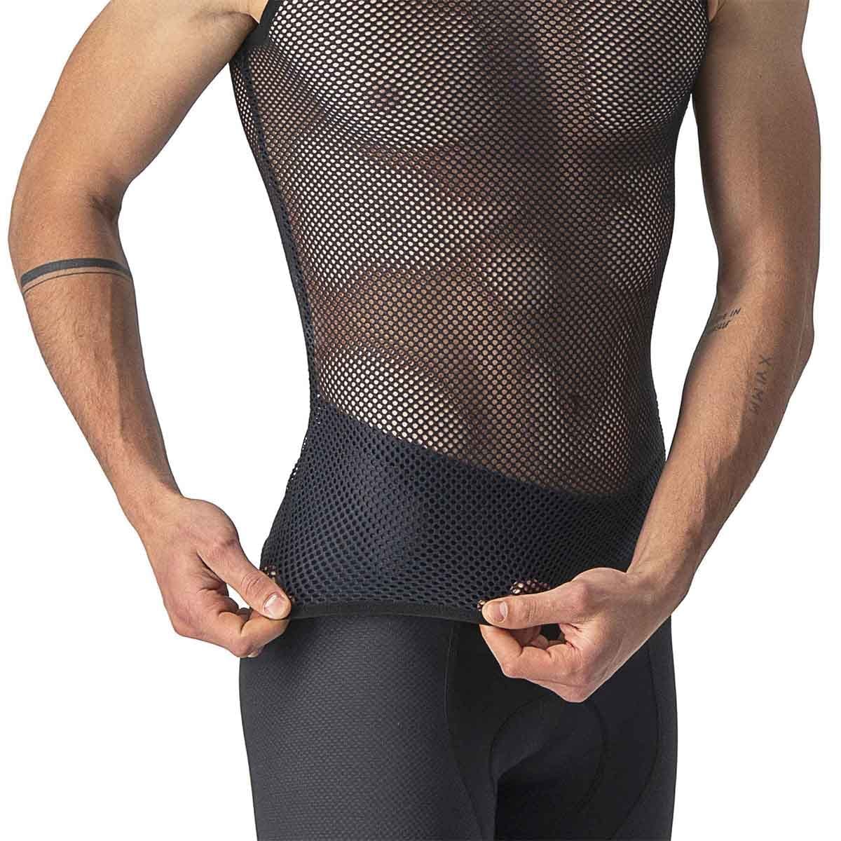 Sous-Vêtement CASTELLI CORE MESH 3 Sans Manches Noir - Image 3