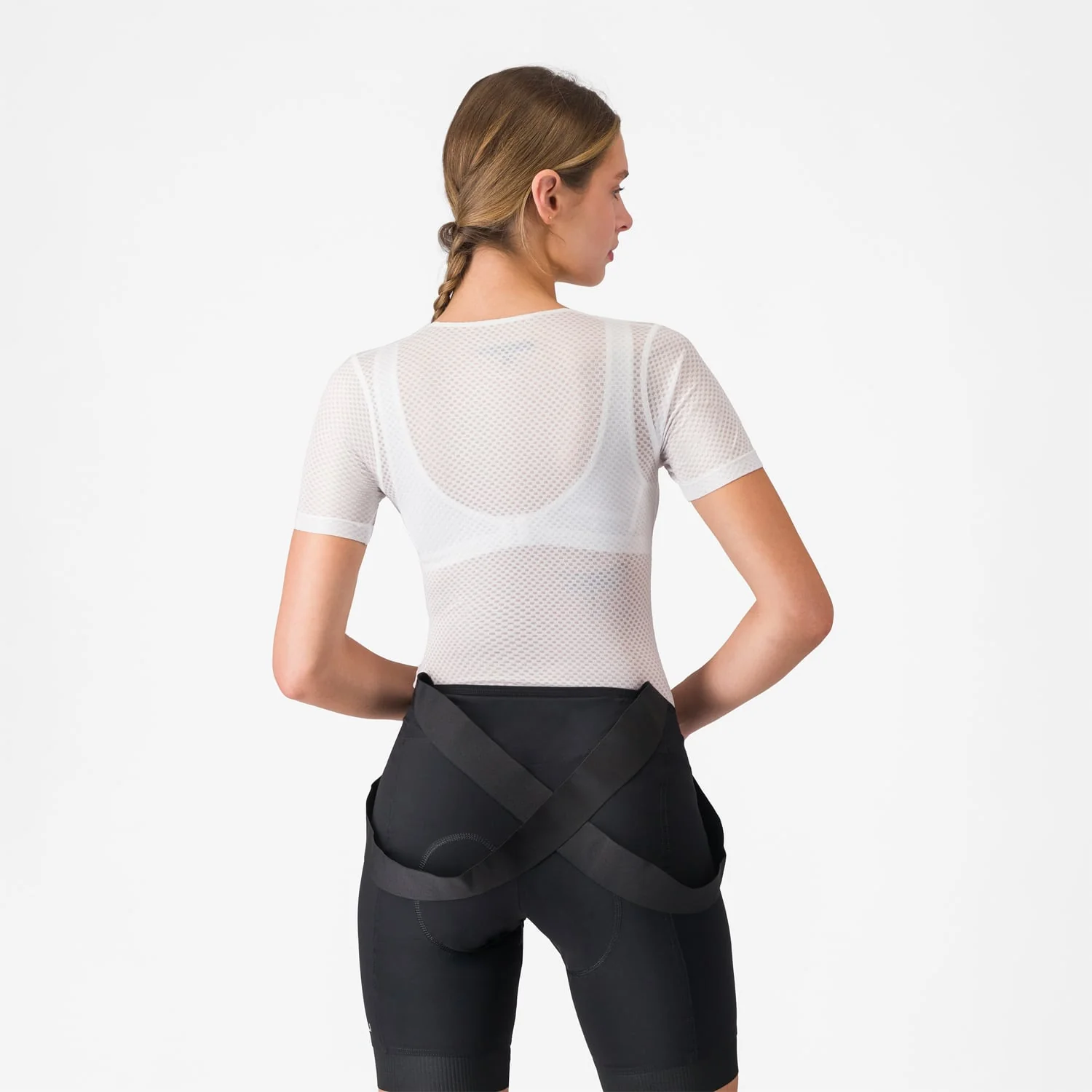 Sous-Vêtement CASTELLI PRO MESH Femme Manches Courtes Blanc - Image 2