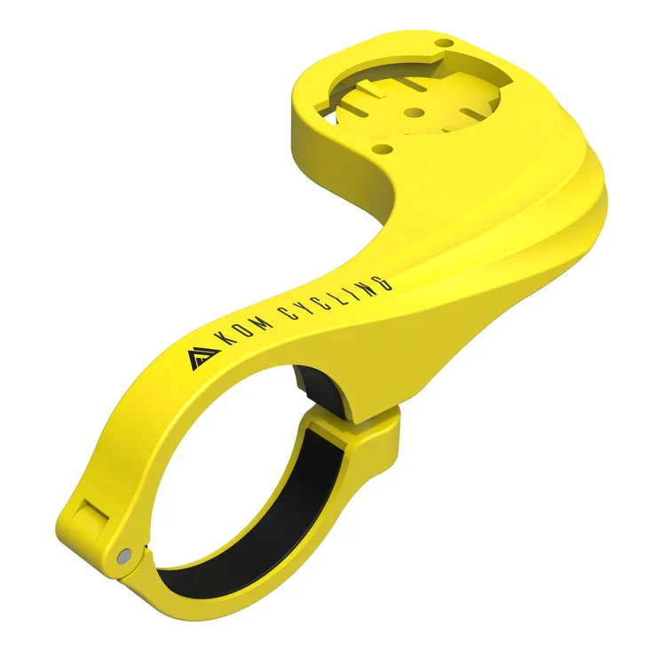 Support de Cintre pour GPS GARMIN KOM CYCLING Jaune